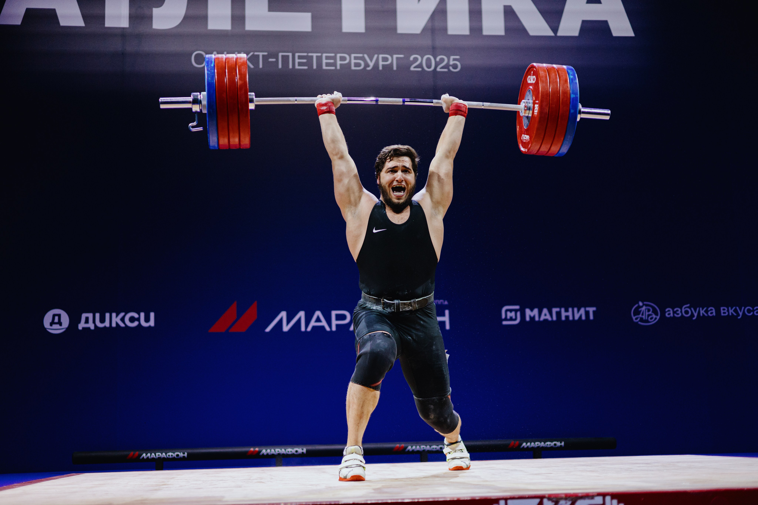 Чемпионат России по тяжелой атлетике 2025. Фотограф в Москве и Санкт-Петербурге Дарина
