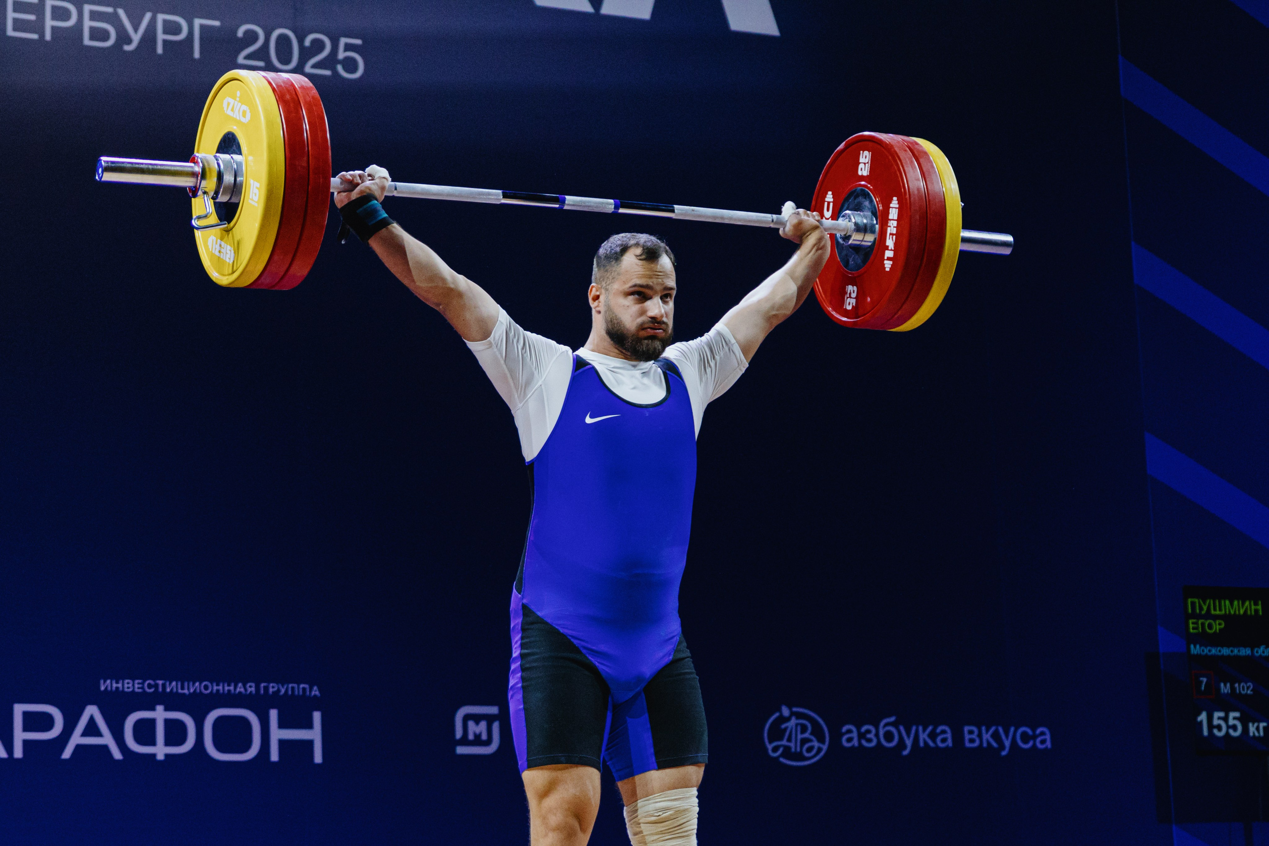 Чемпионат России по тяжелой атлетике 2025. Фотограф в Москве и Санкт-Петербурге Дарина