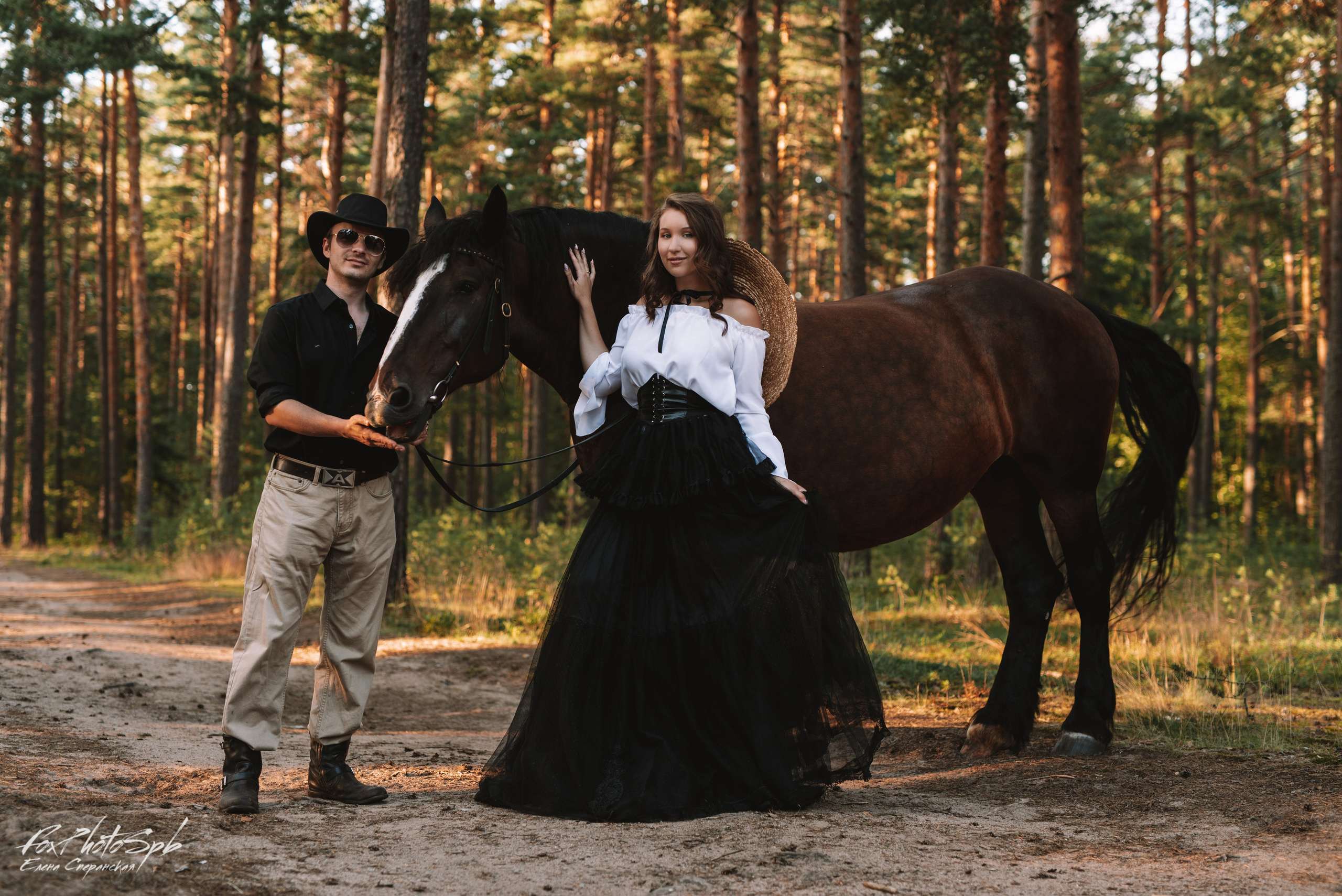 Фотосессия с лошадьми. Фотограф в Санкт-Петербурге и Ленинградской области