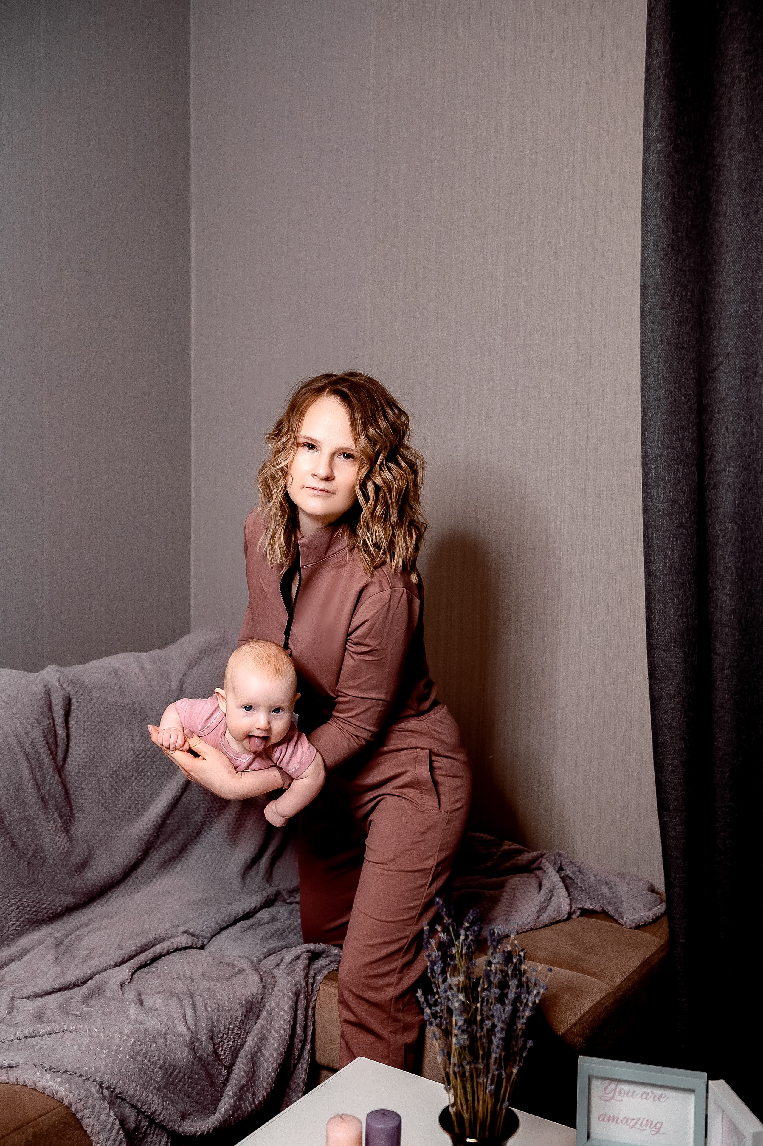 Марина и семья, Щелково, домашняя фотосессия. Свадебный и семейный фотограф Виктория Носачёва. Щелково, Москва и МО