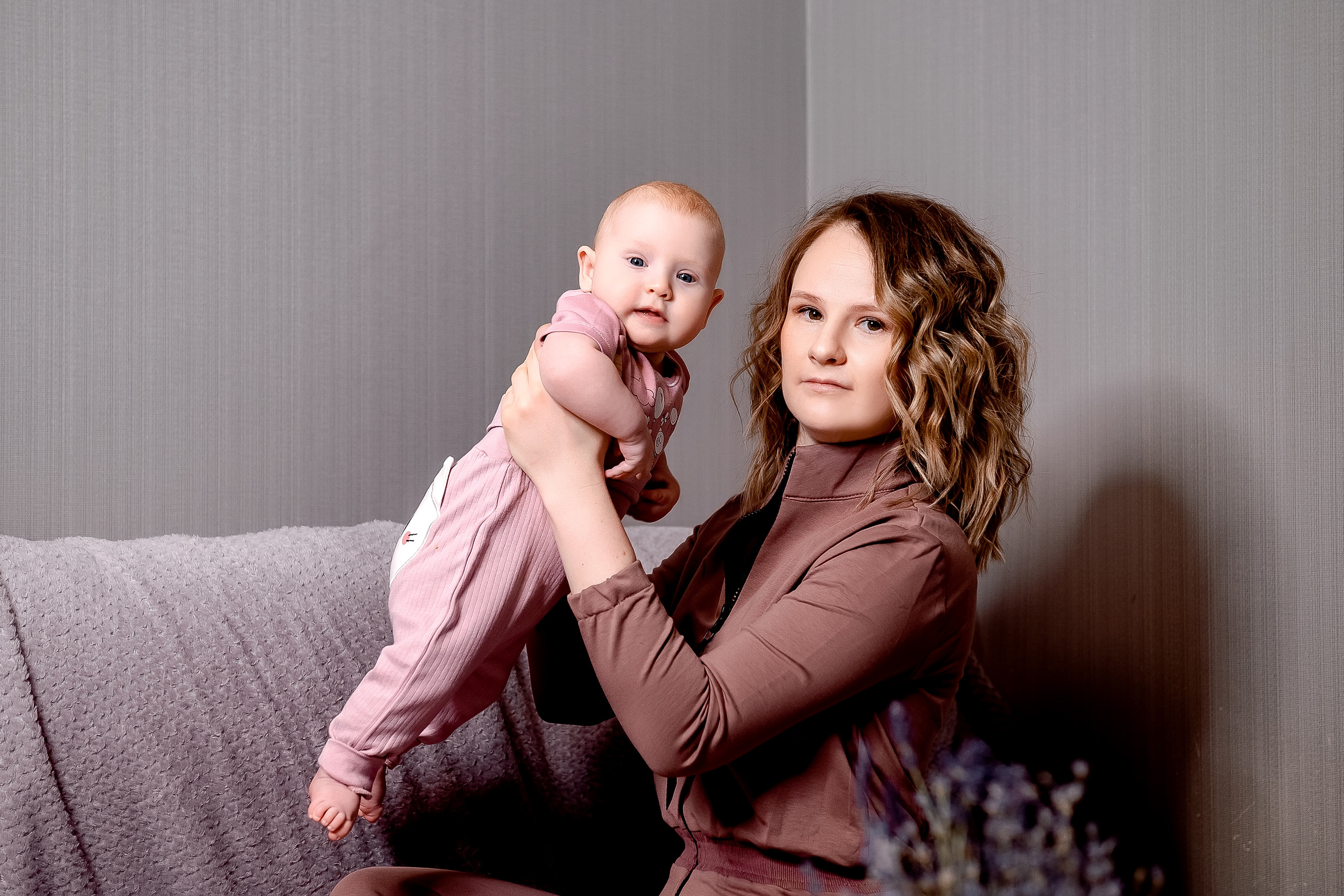 Марина и семья, Щелково, домашняя фотосессия. Свадебный и семейный фотограф Виктория Носачёва. Щелково, Москва и МО