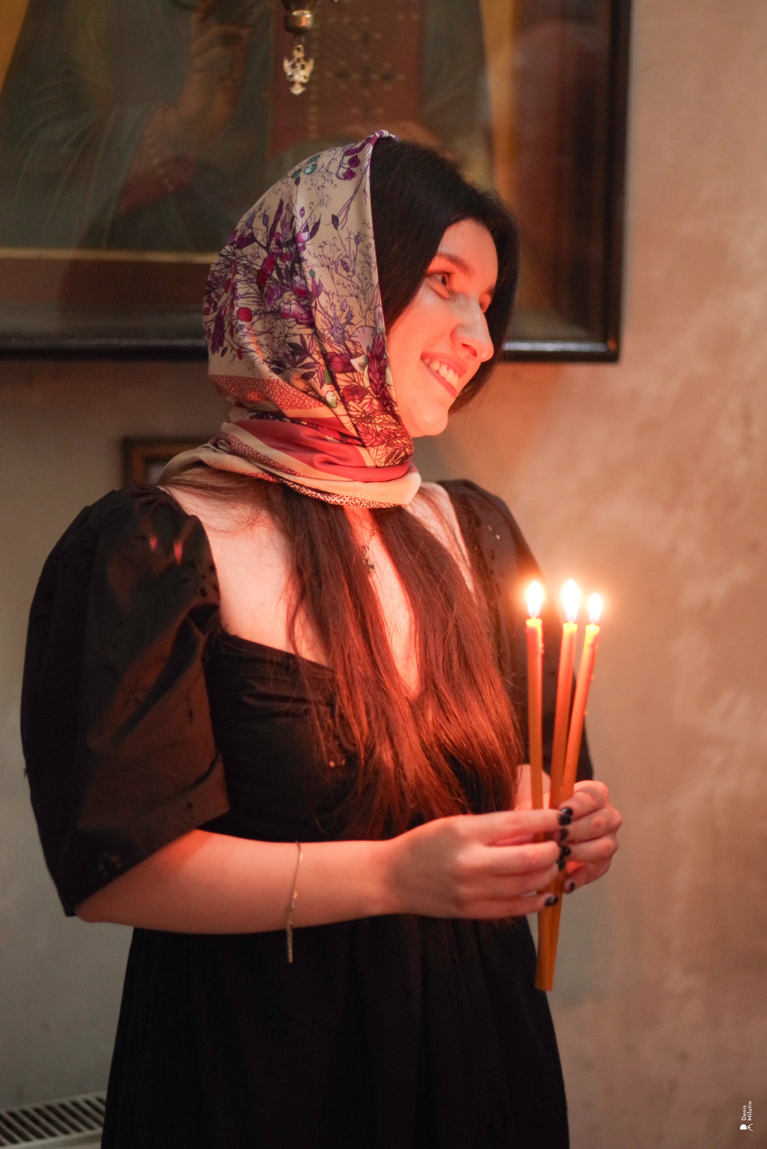 Крещение Сенаки. Портретный фотограф Денис Милютин