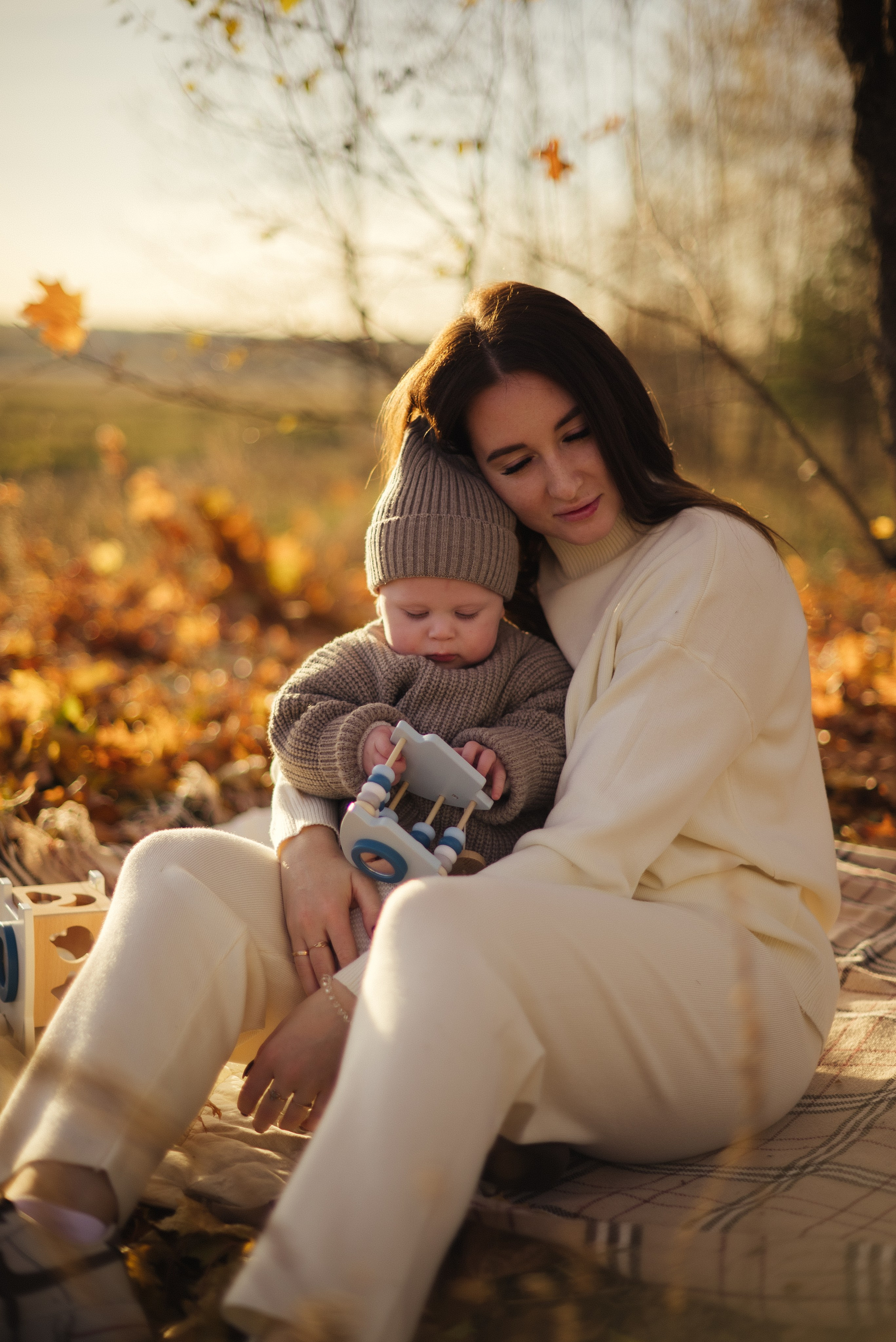 Мамочки осенью. Семейный и детский фотограф в Щелково Алена Дробот