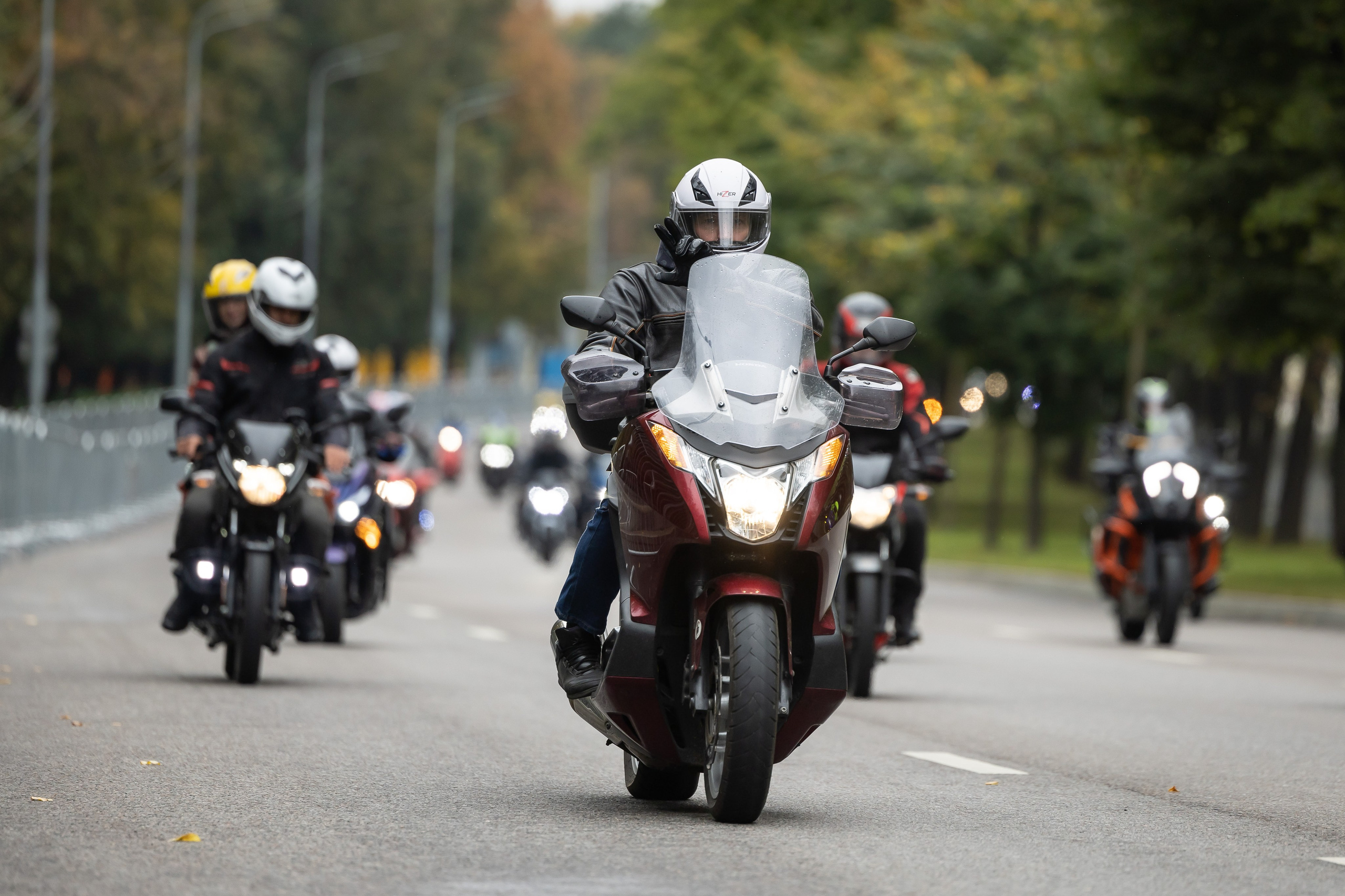 13-й Московский Мотофестиваль. Фотограф Владимир Охрименко