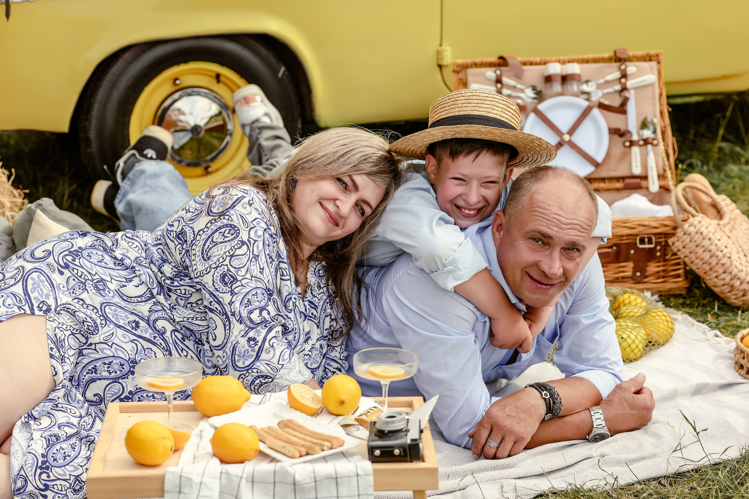 Марина с семьей. Фотограф Гавриленко Светлана