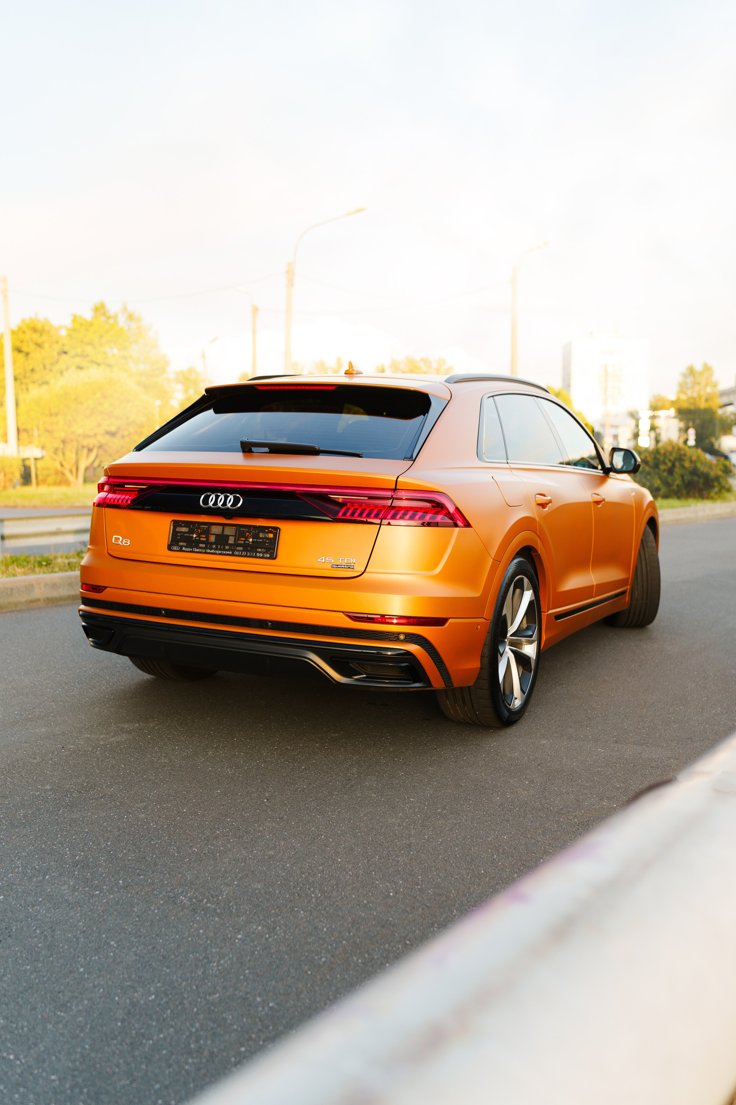 Audi Q8. Фотограф в СПБ Алмаз Камаев