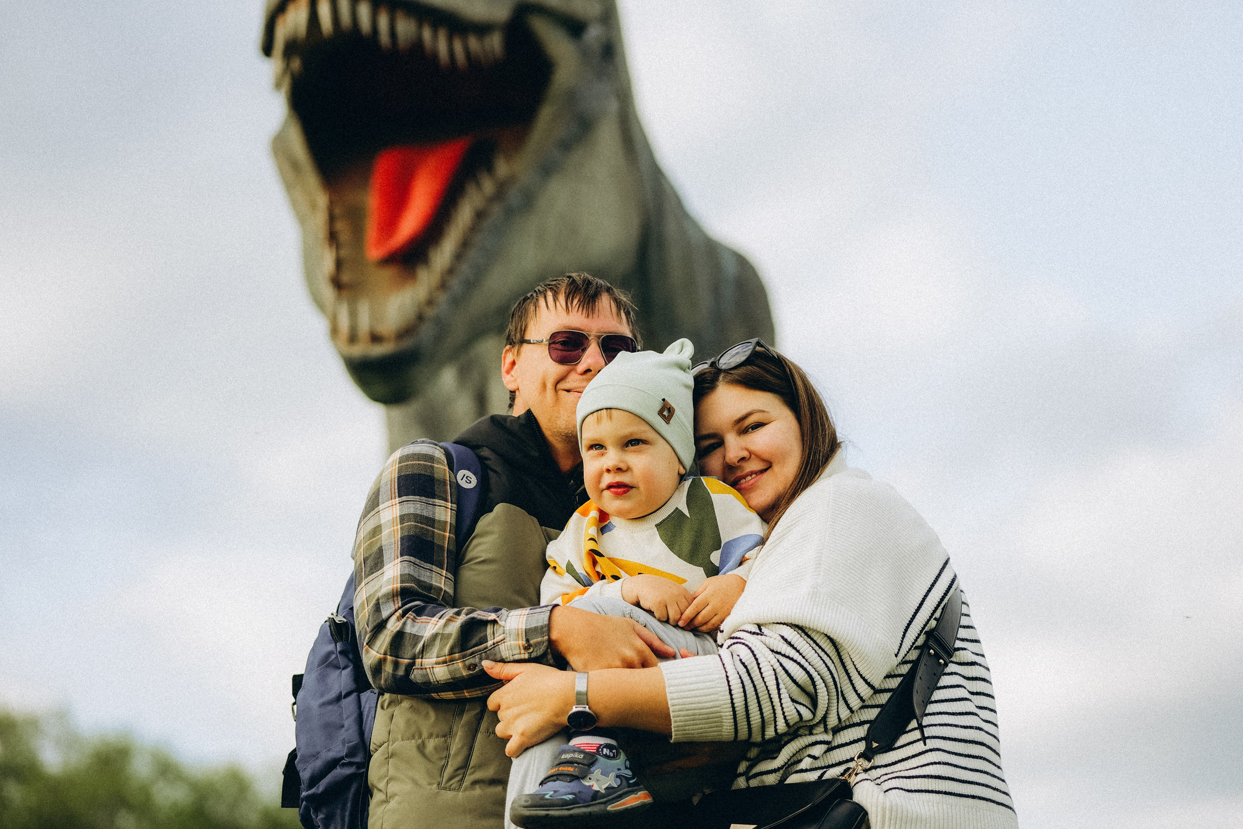 Семейная прогулка в Динопарке