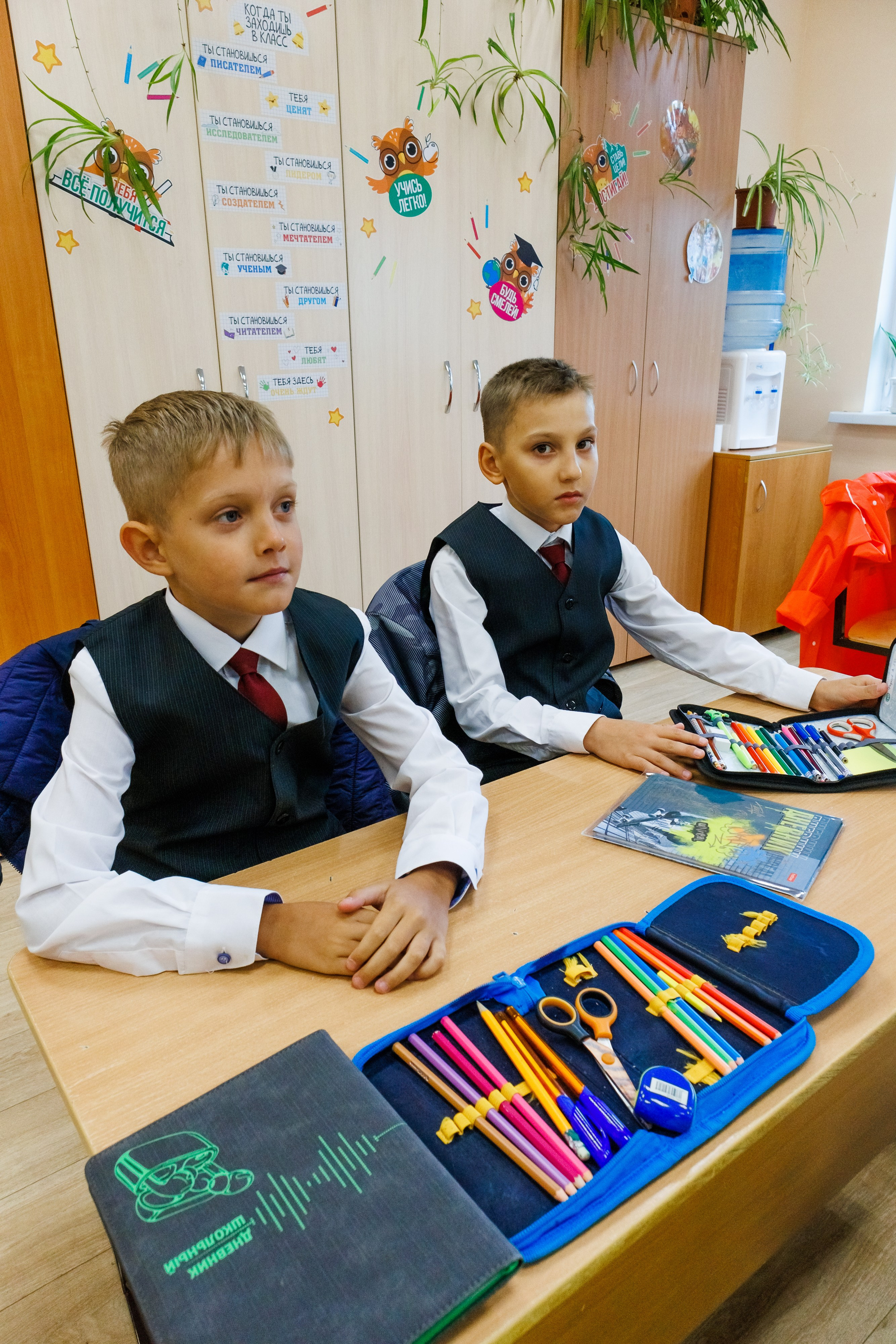 Первый урок школа 206. Фотограф в Новосибирске Евгений Маслов