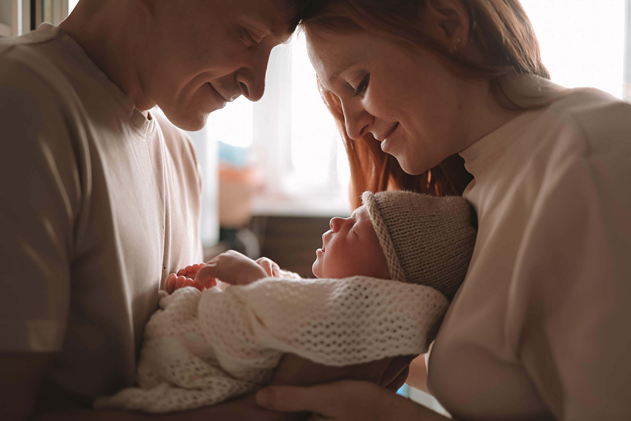 Ефим, 2 недели. Семейный фотограф Тюмень, фотограф на роды Салмина Мария