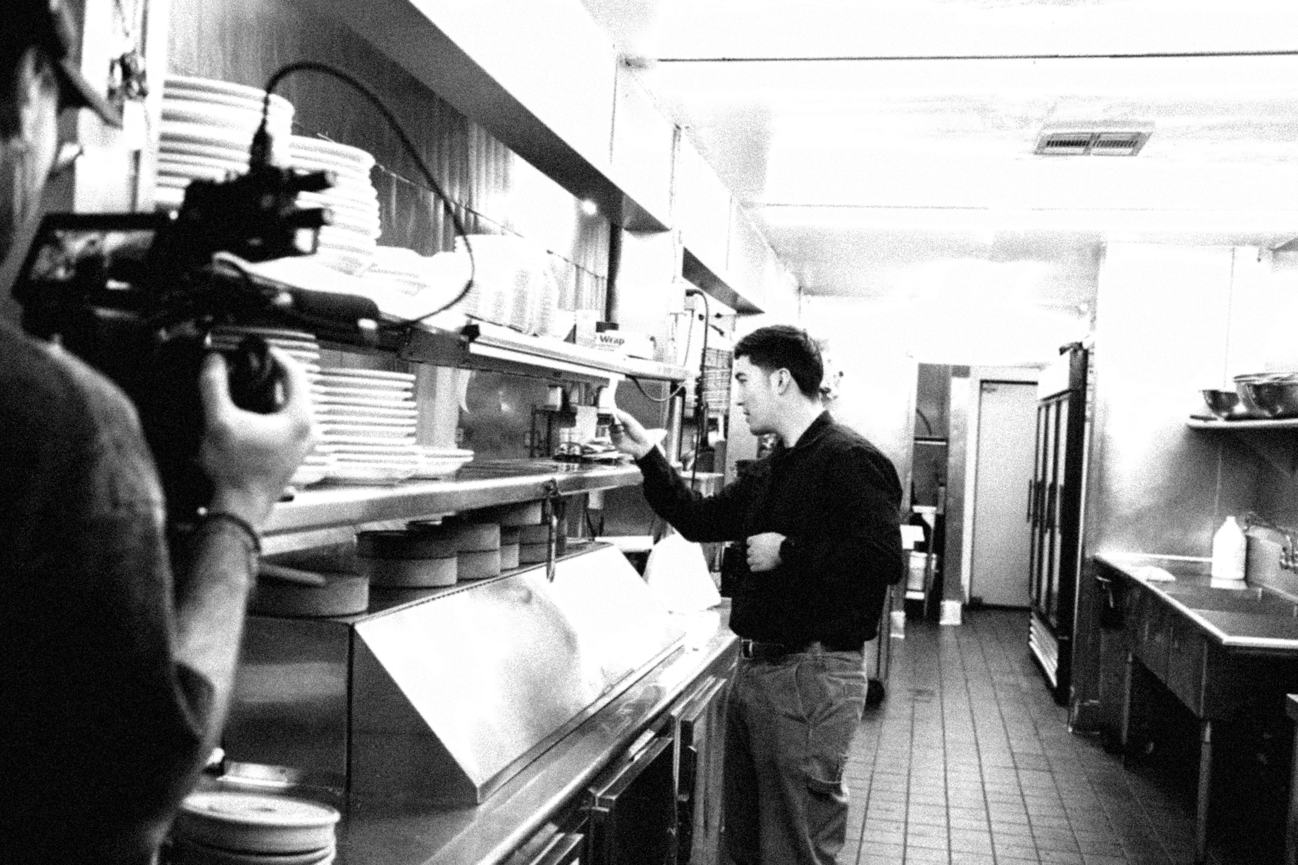 Behind the scenes. Portrait and backstage photographer Nina Crane