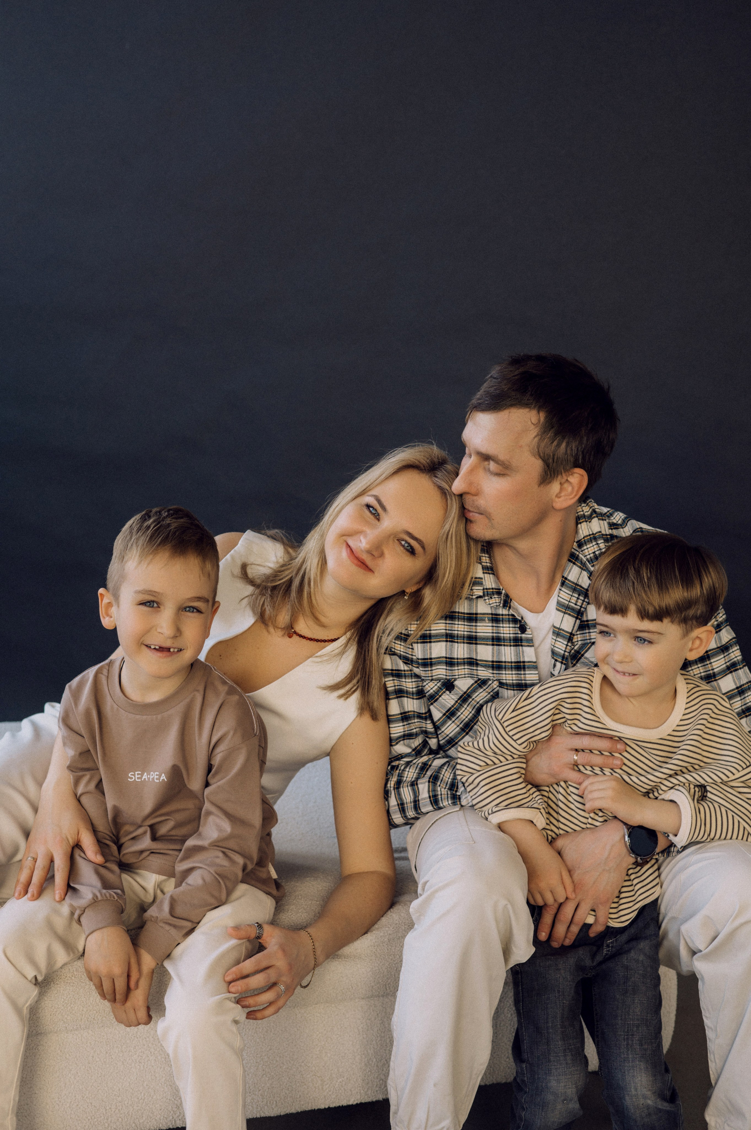 Ира, Дима, Демид и Мирон. Фотограф Мария Стрелкова