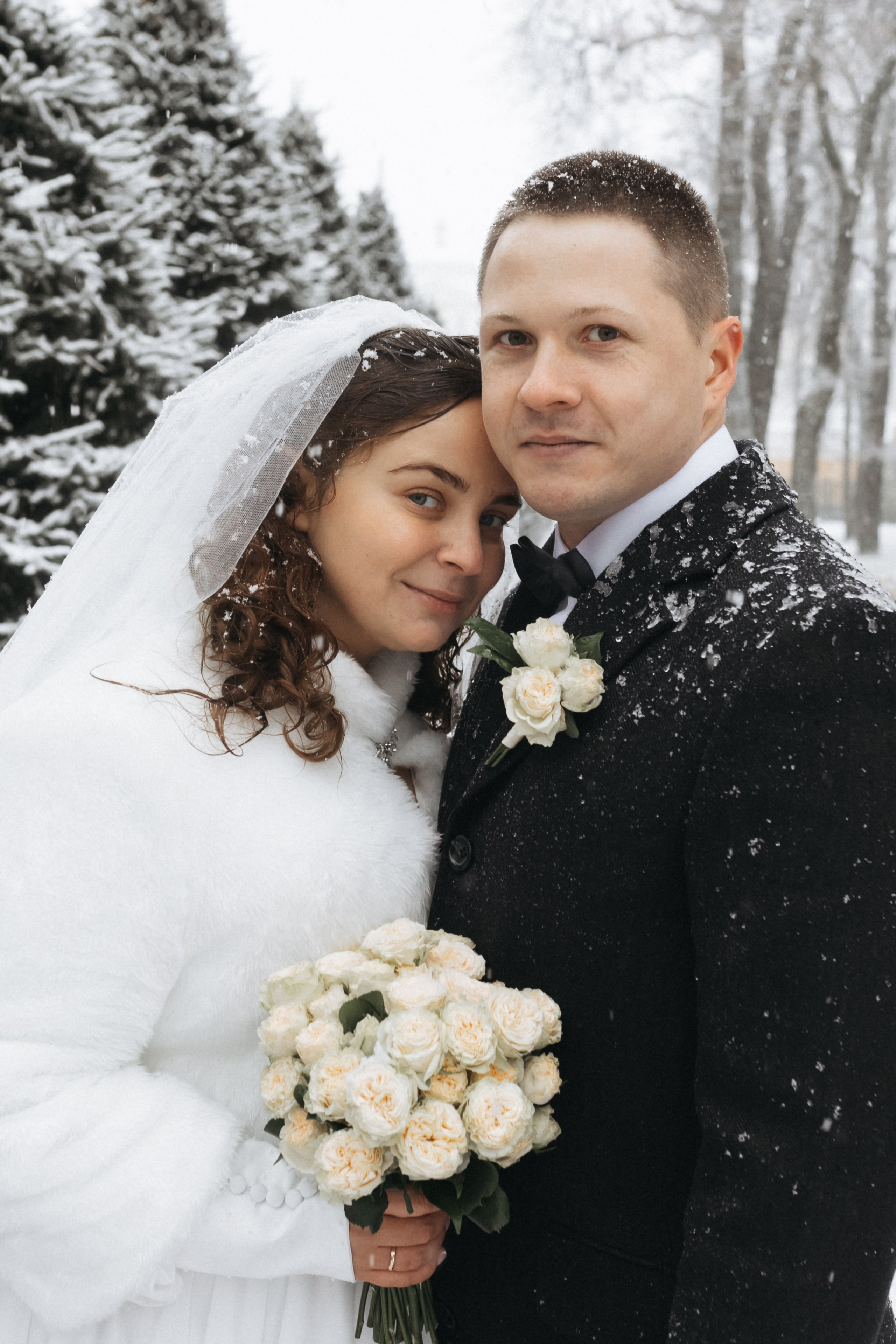 А снег идет!. Свадебный и женский фотограф в Санкт-Петербурге Муртеева Екатерина