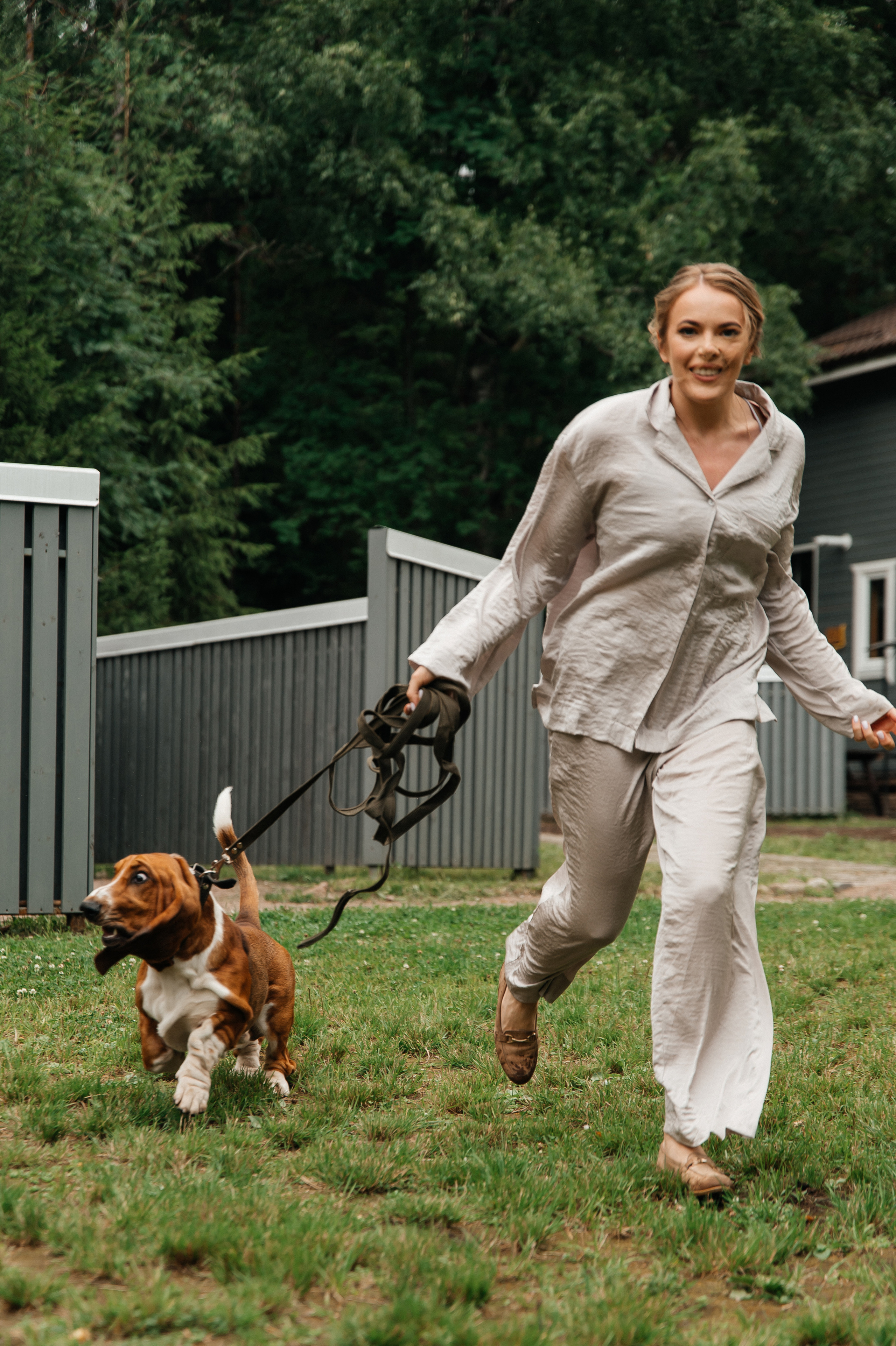 Wedding with dog. Wedding and family photographer in Dubai Vasilii Albul