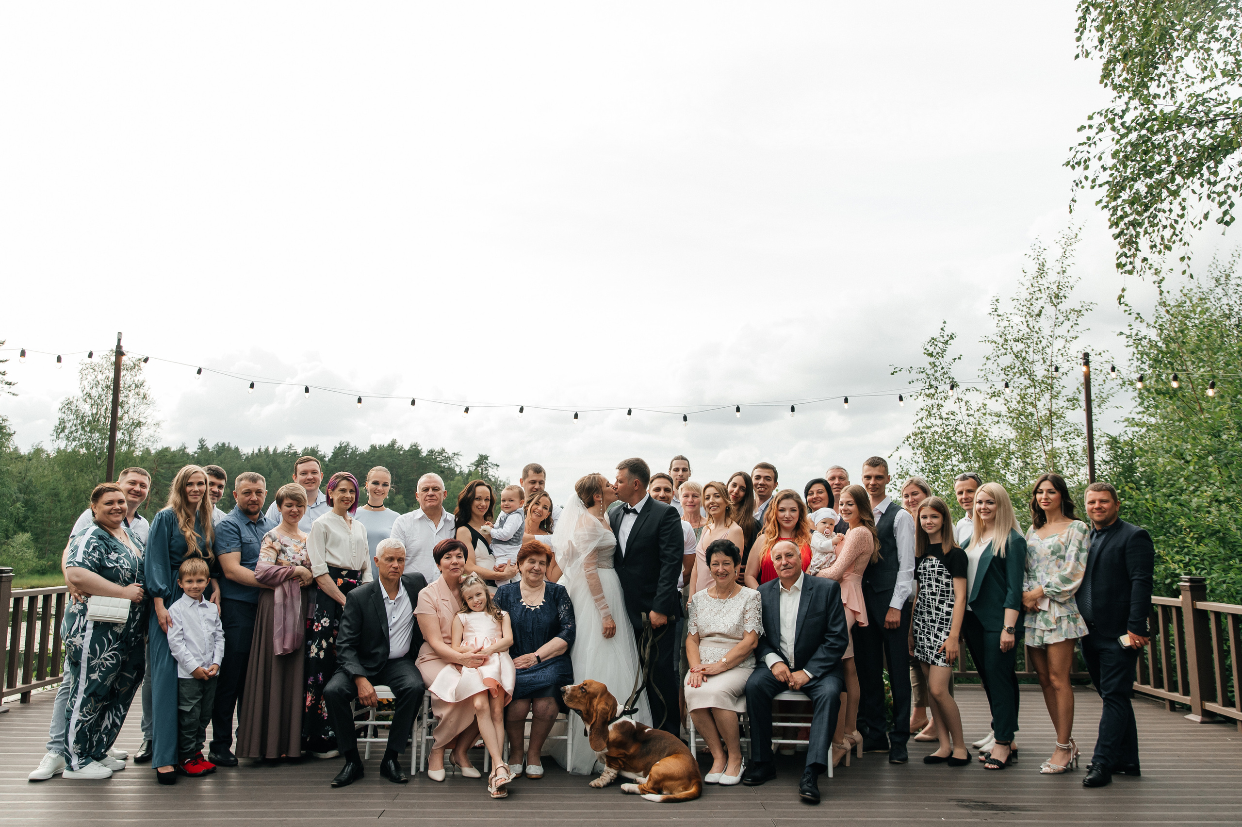 Wedding with dog. Wedding and family photographer in Dubai Vasilii Albul