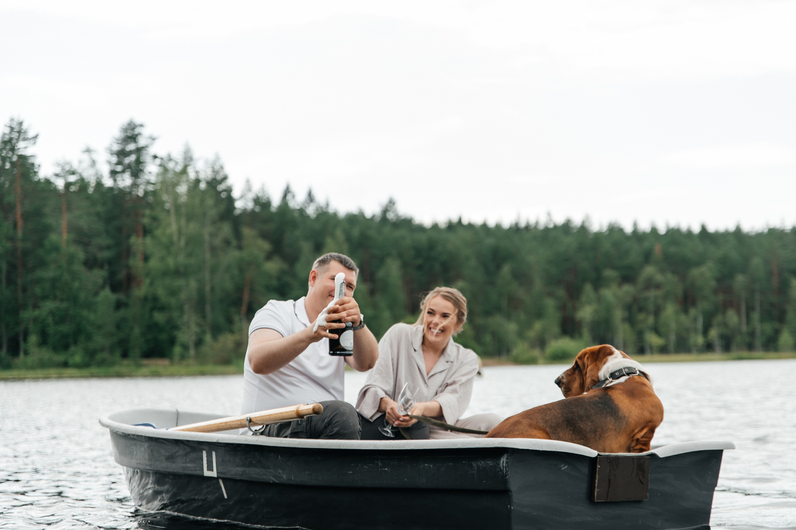 Wedding with dog. Wedding and family photographer in Dubai Vasilii Albul