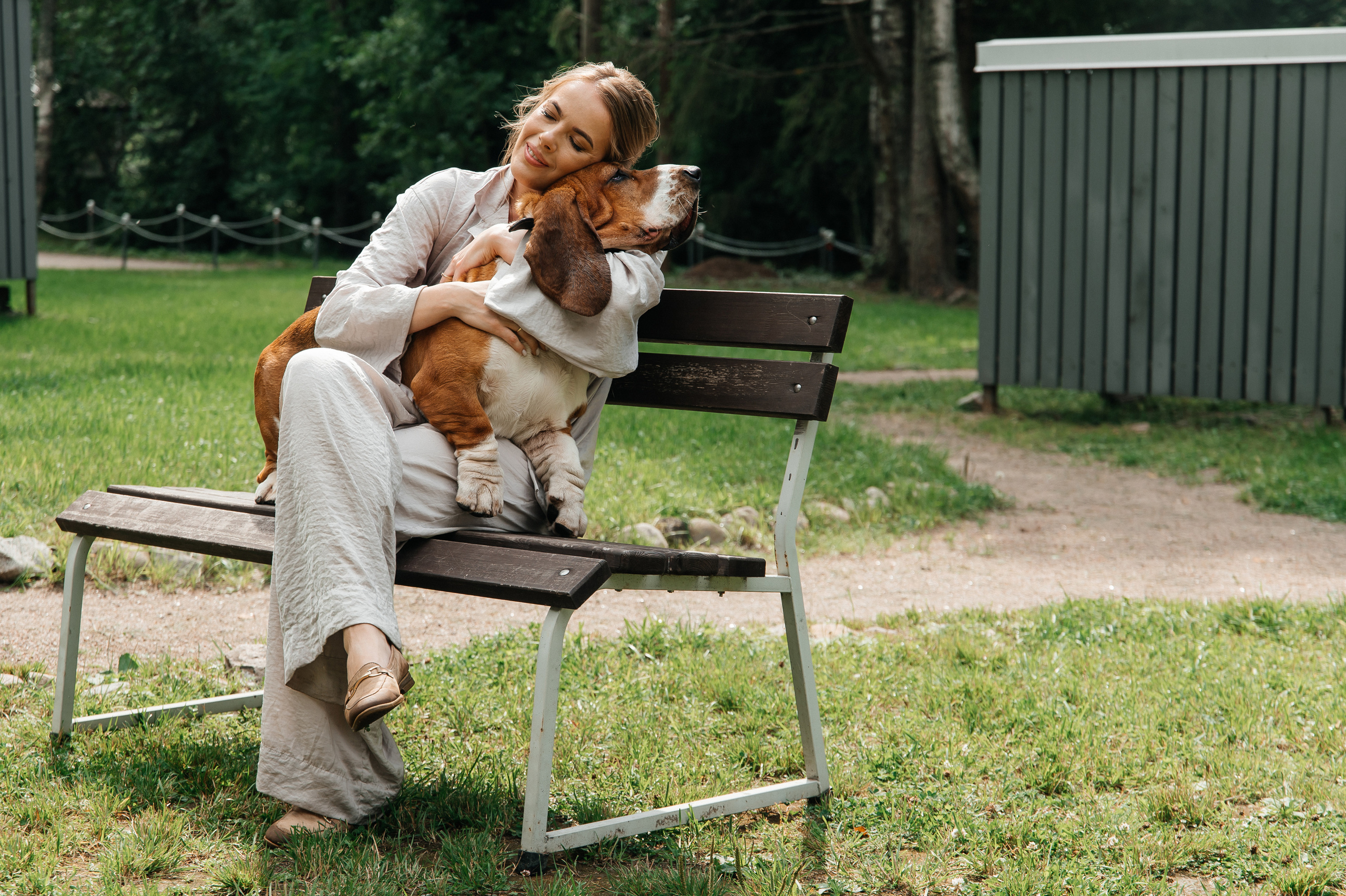 Wedding with dog. Wedding and family photographer in Dubai Vasilii Albul