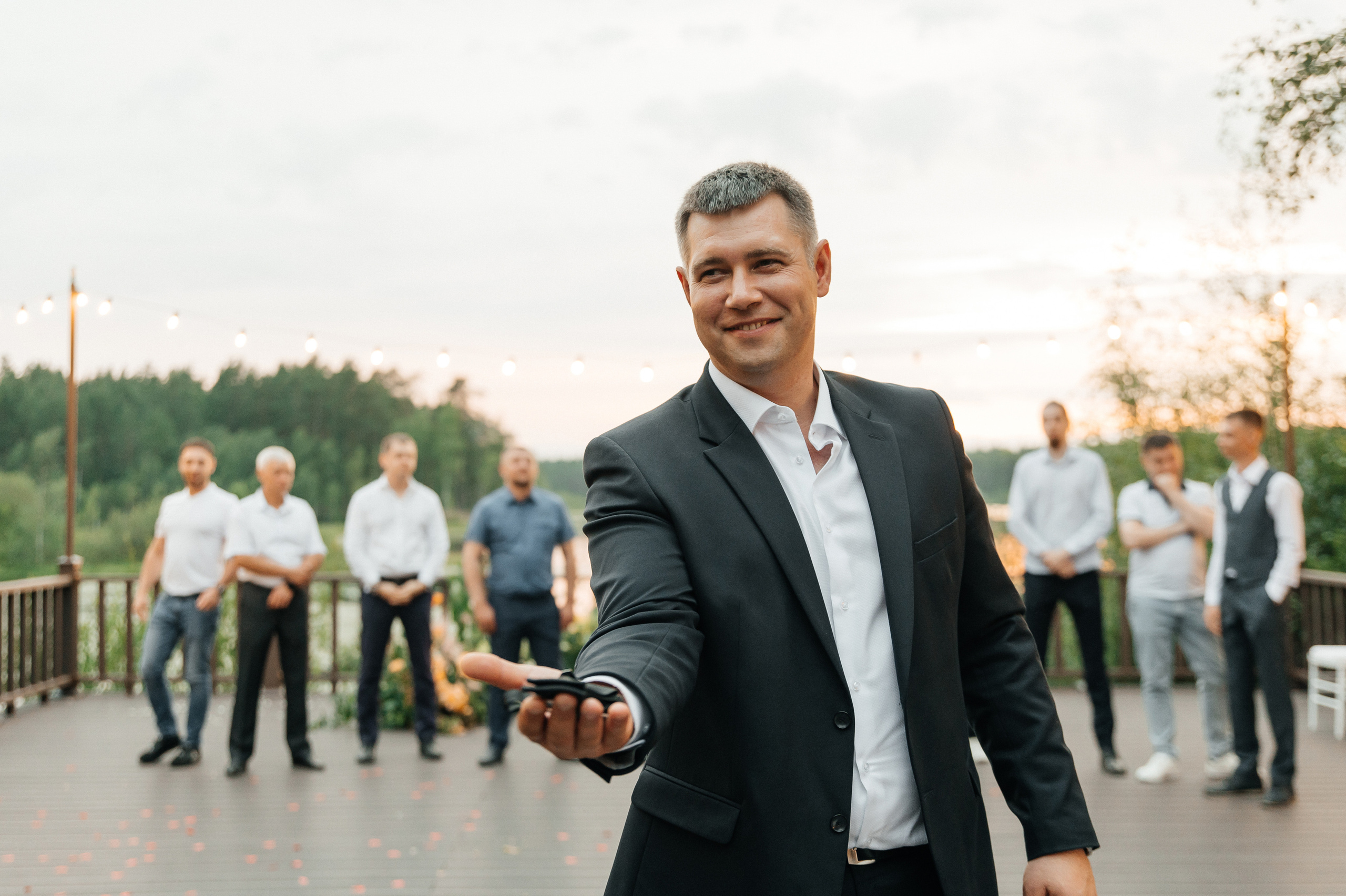 Wedding with dog. Wedding and family photographer in Dubai Vasilii Albul