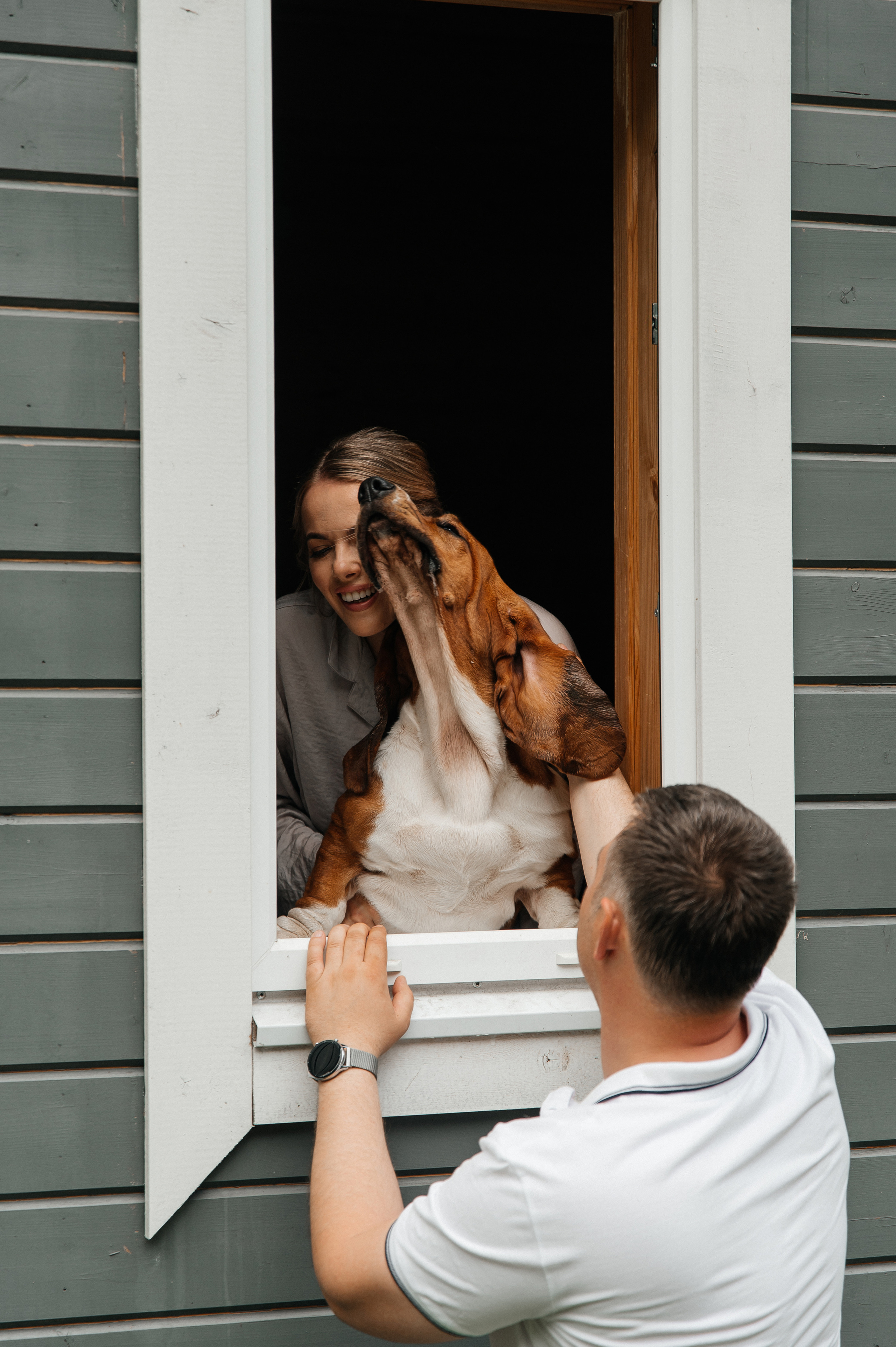 Wedding with dog. Wedding and family photographer in Dubai Vasilii Albul