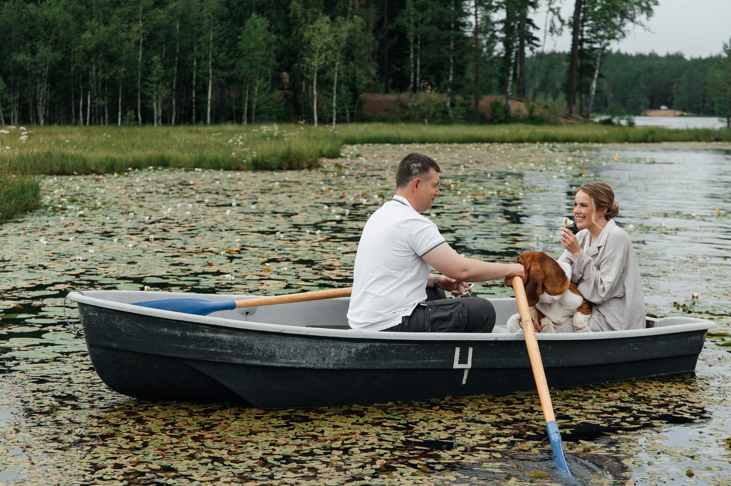 Wedding with dog. Wedding and family photographer in Dubai Vasilii Albul