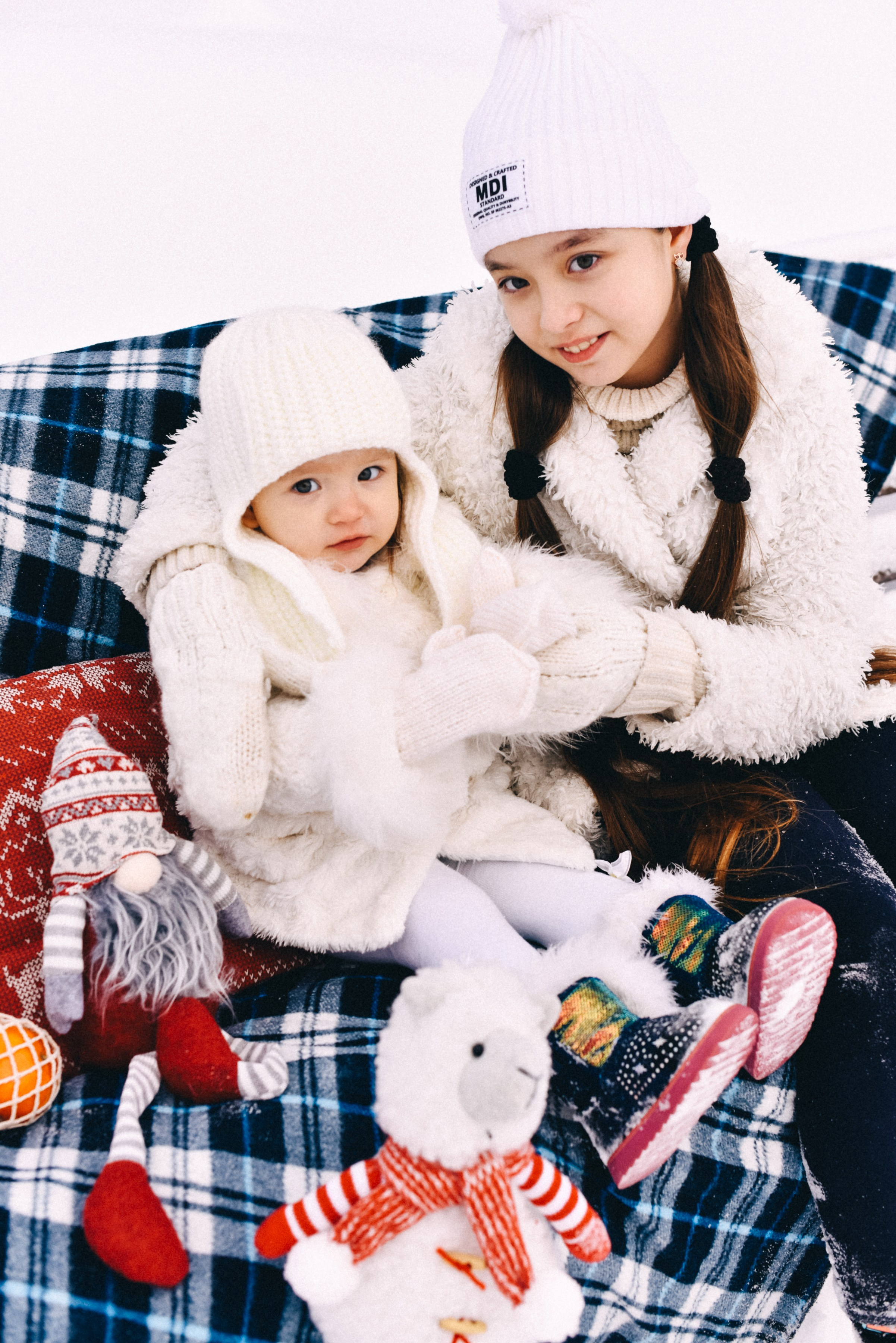 Девочки зима