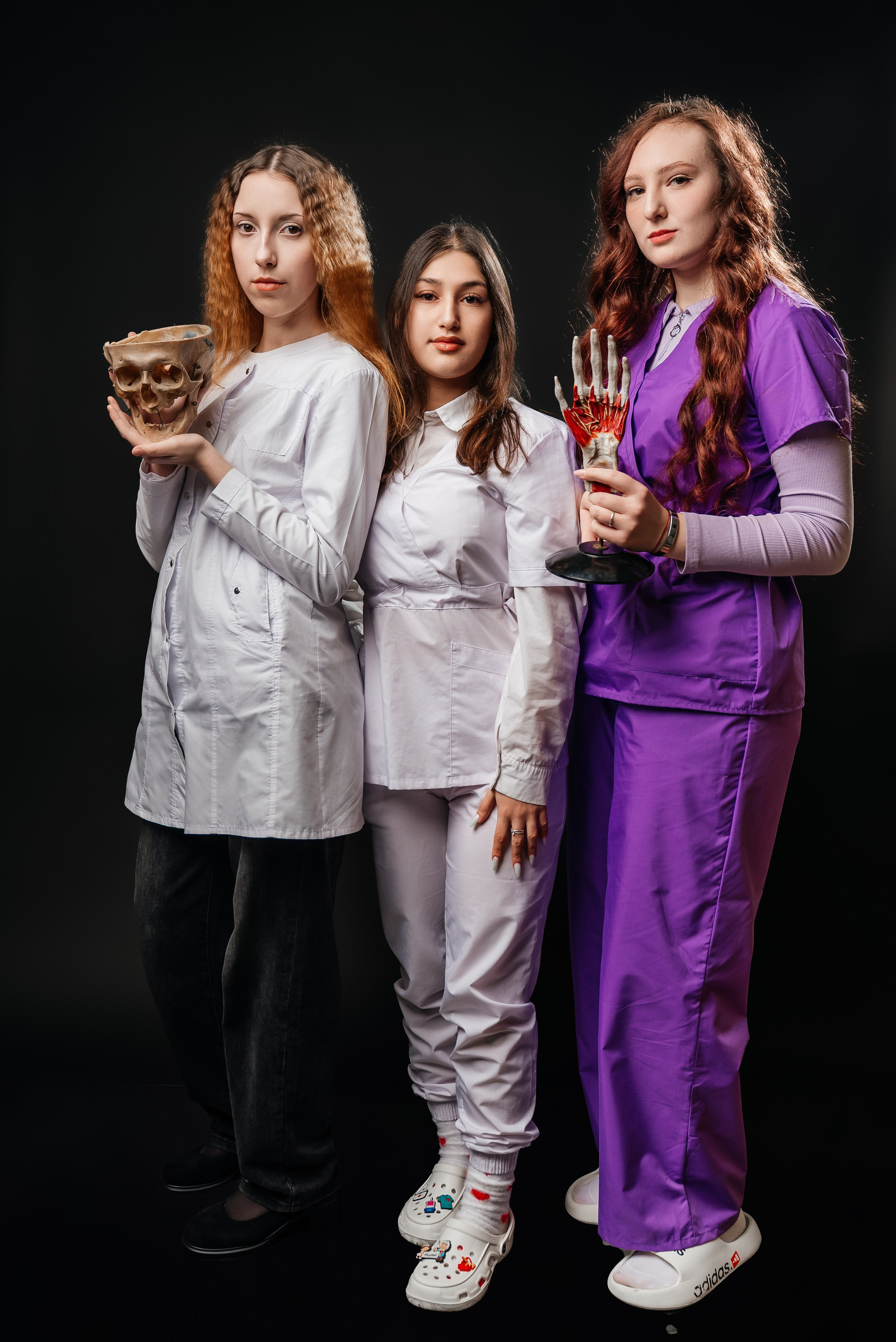 Nurses 2026. Школьный фотограф в Валуйках. Фотосессии для выпускников и изготовление выпускных альбомов в городе Валуйки и в Белгородской области