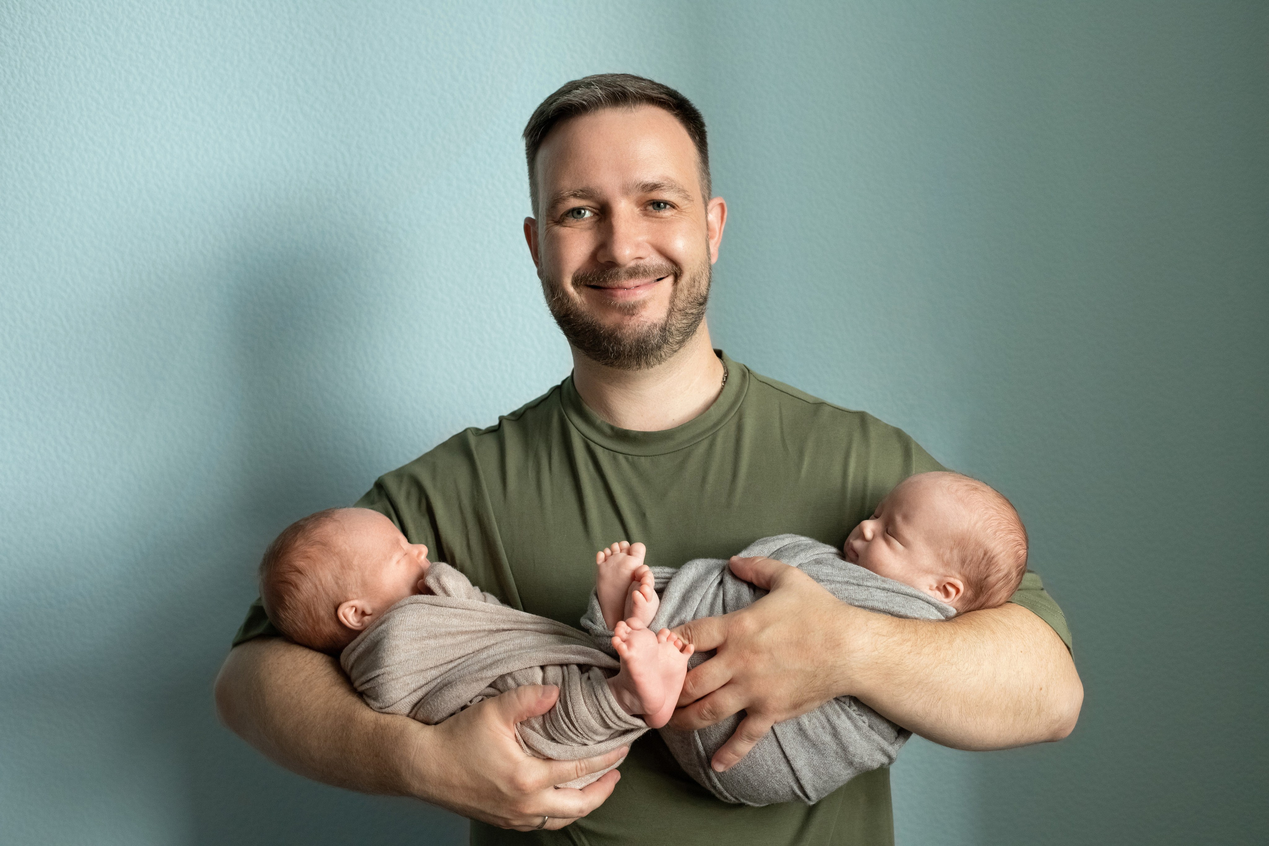 Марк и Роберт (Итого). Фотограф новорожденных в Екатеринбурге Татьяна Продан