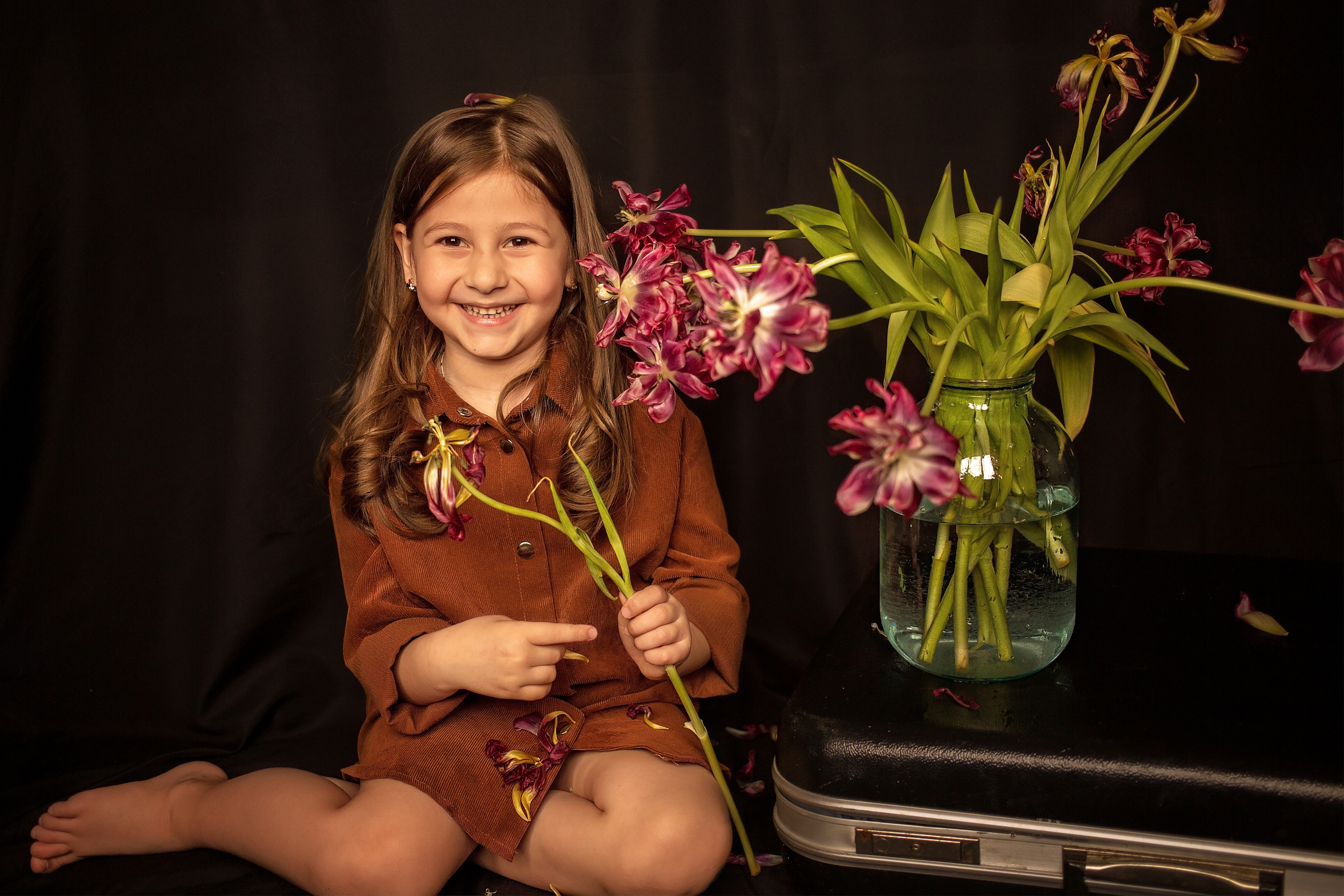 Элинка и тюльпаны. Свадебный и семейный фотограф в Абхазии Эля Цишба