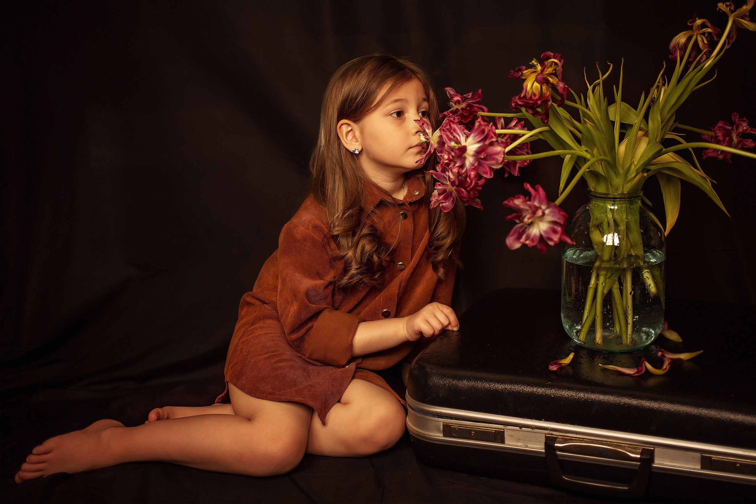 Элинка и тюльпаны. Свадебный и семейный фотограф в Абхазии Эля Цишба