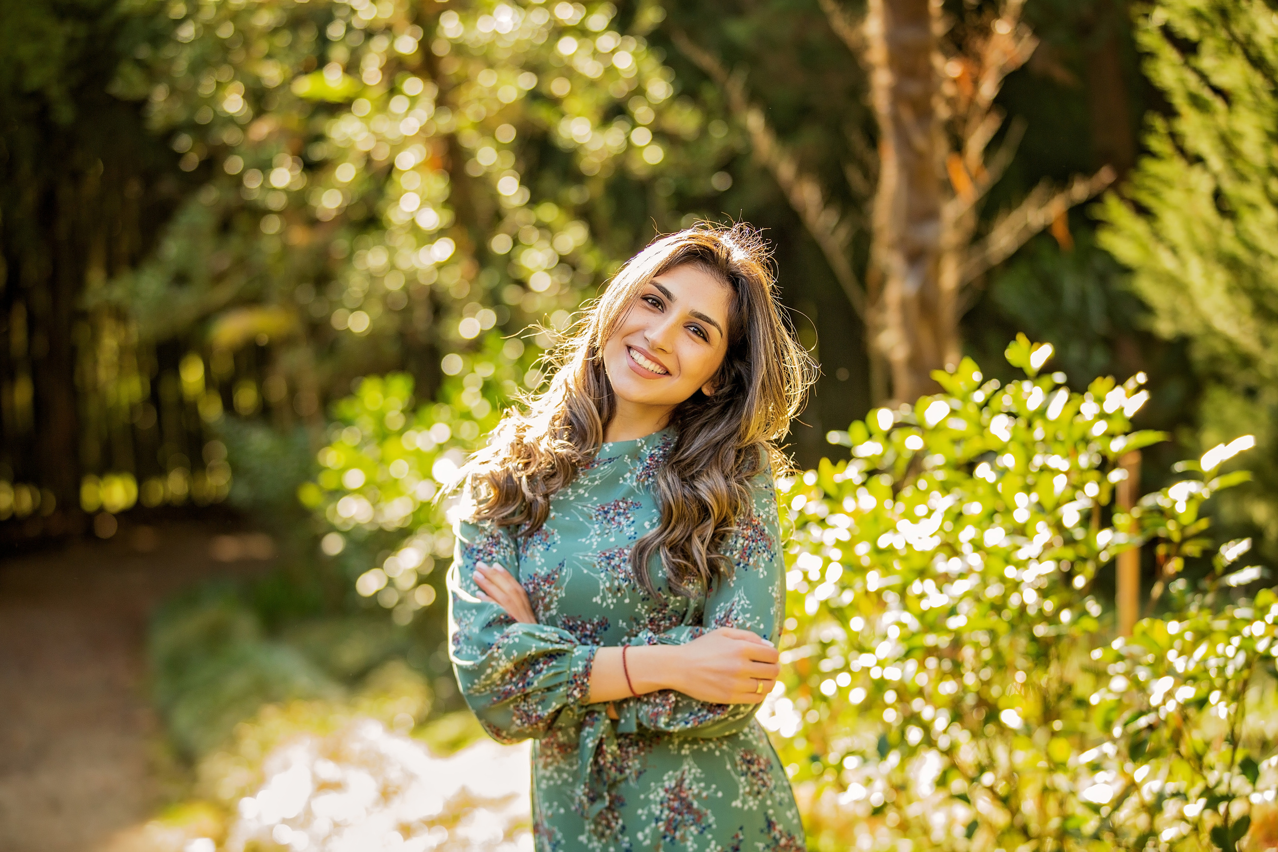 Рада в цветущем саду. Свадебный и семейный фотограф в Абхазии Эля Цишба