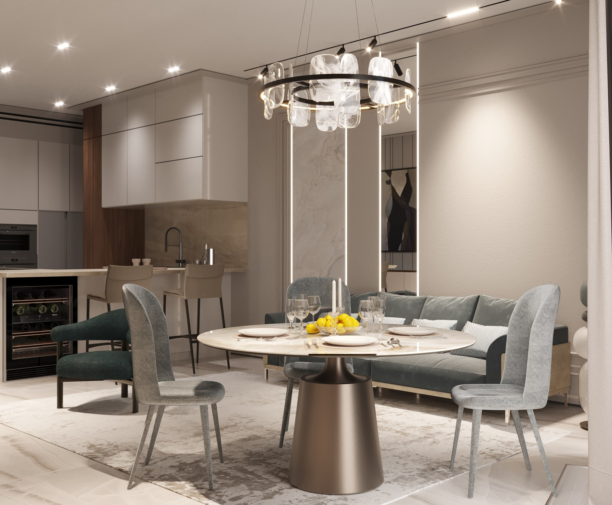 Beregovoy. Алла Нечаева|Интерьерная визуализация