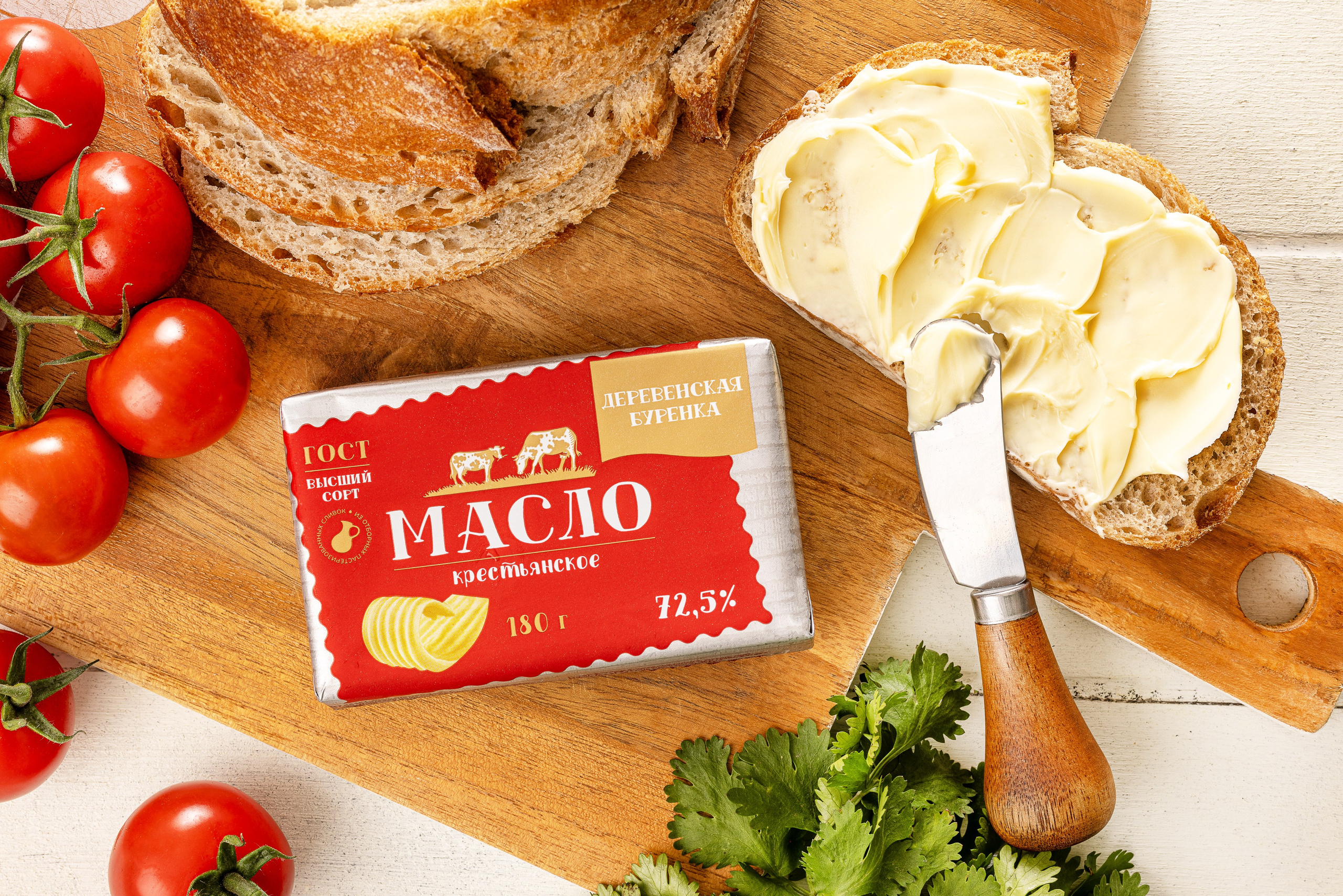 ТМ Деревенская Буренка. Юлия Космо — фуд-фотограф, предметный стилист, Москва