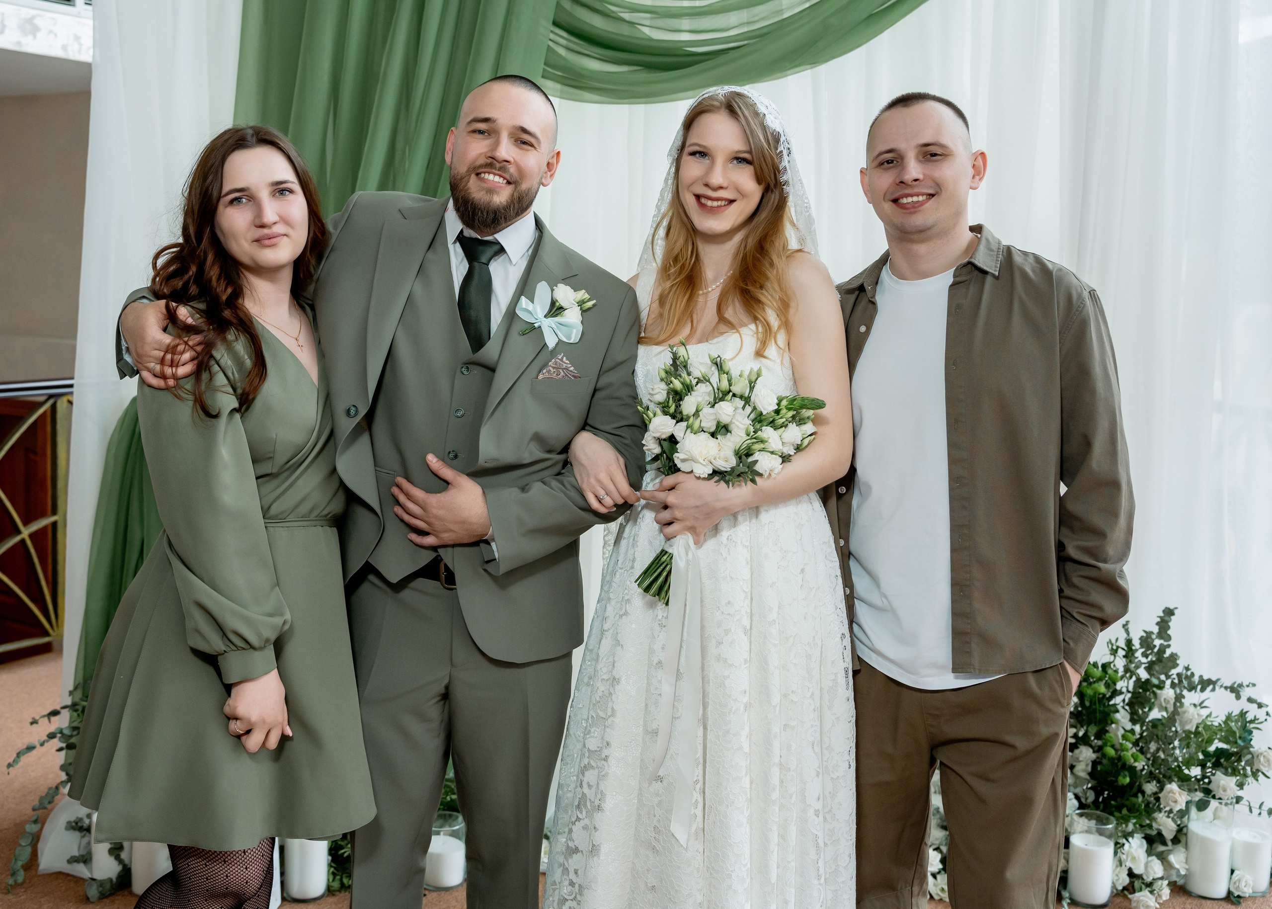 Ярослав и Дарья. Регистрация и банкет. Фотограф и видеограф в Москве и Московской области Мария Вишня