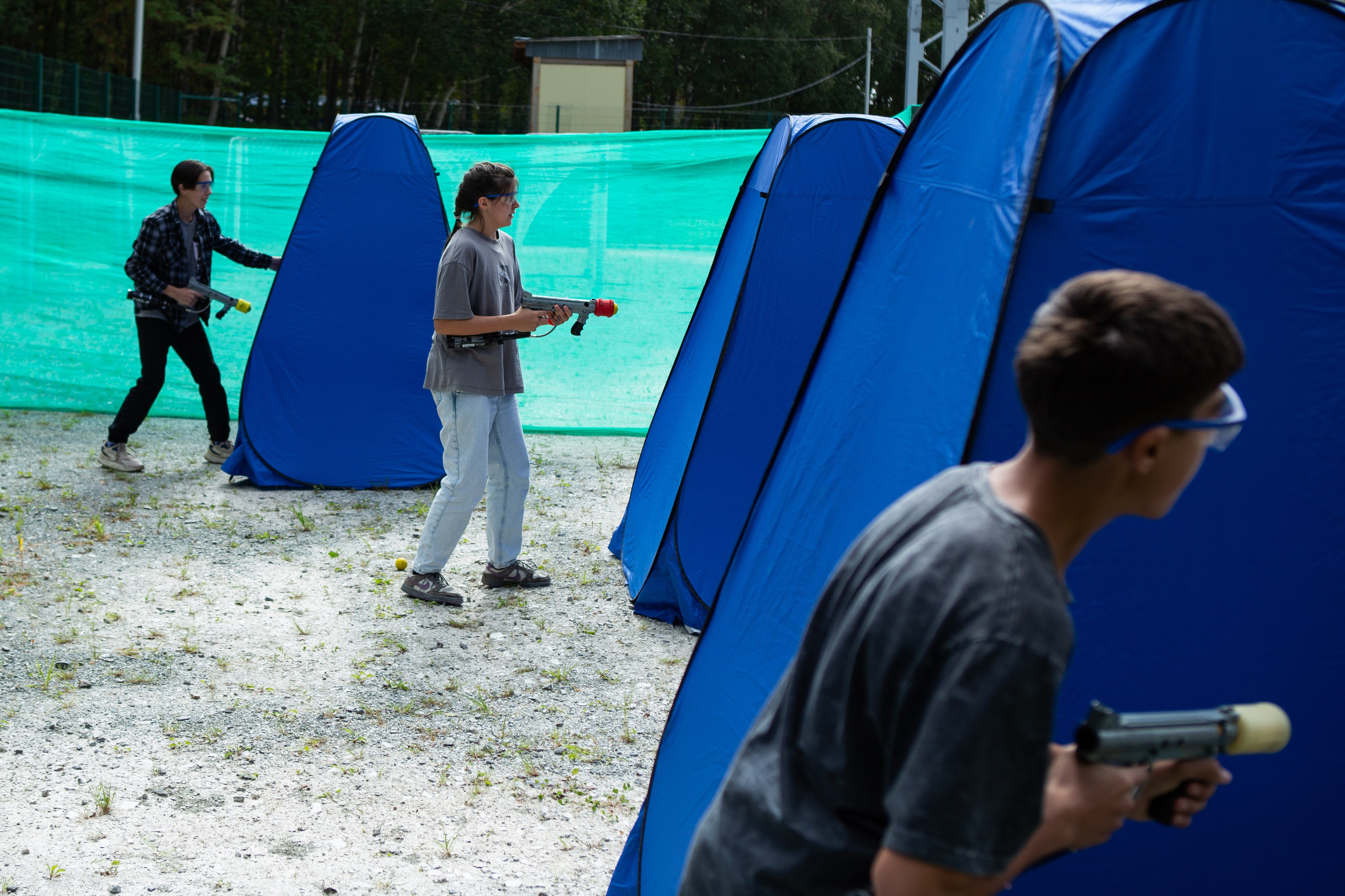 Базукобол на День Города. Кутузов Евгений Фотограф в Южно-Сахалинске