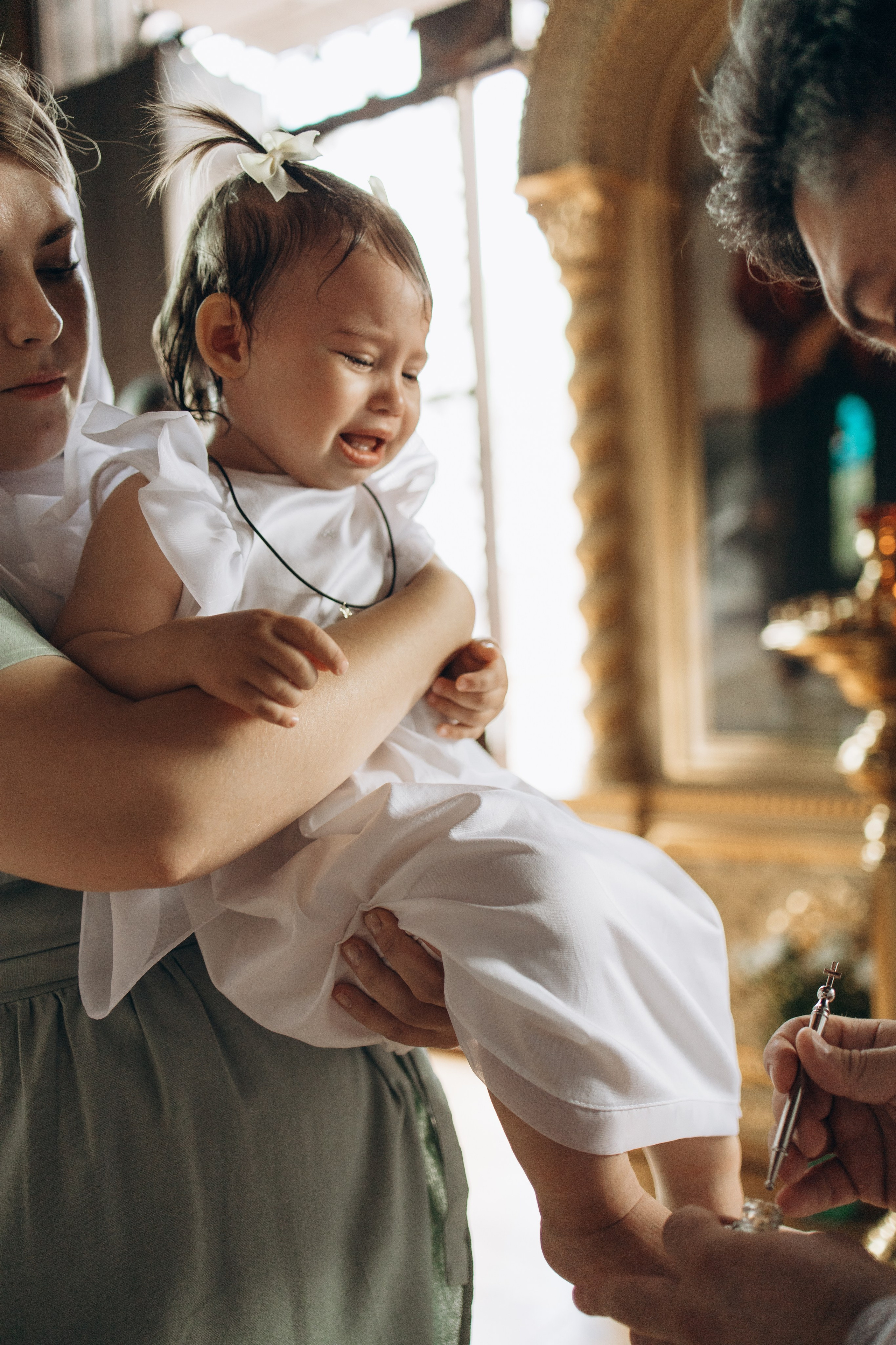 Крещение Стефании. Самый теплый фотограф в Краснодаре Рябоконь Ксения