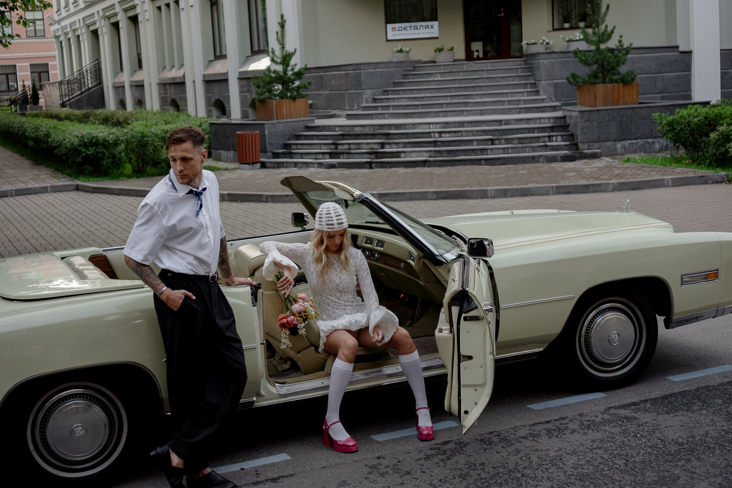 СВАДЕБНАЯ СЬЕМКА С КАБРИОЛЕТОМ В САНТК-ПЕТЕРБУРГЕ НА ПЕТРОГРАДКЕ В ОТЕЛЕ ПАНОРАМИКА. Профессиональный фотограф, Санкт-Петербург — Виктория Богомолова