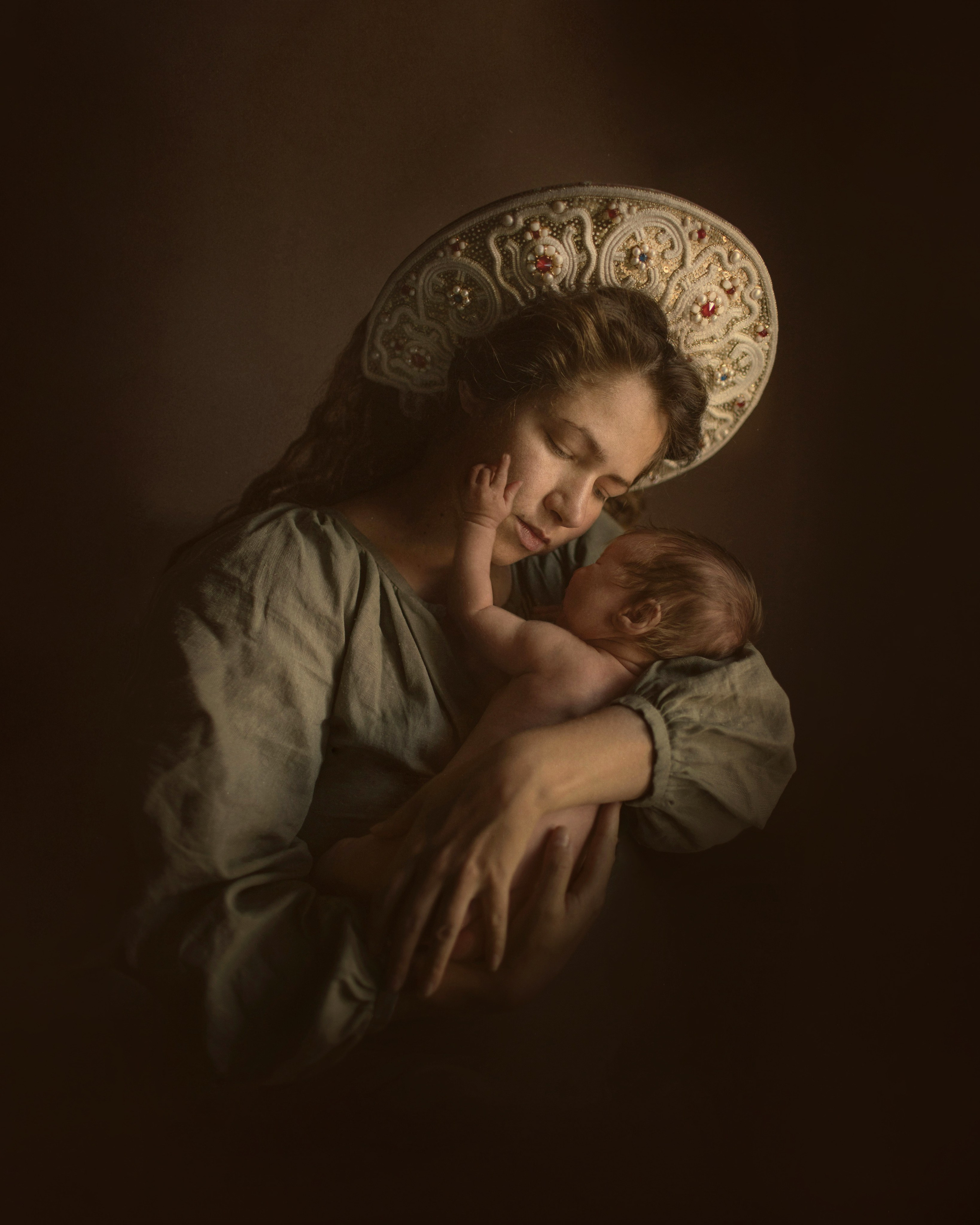 Фотосессия в русских костюмах. Фотограф Наталья Яковлева, Санкт-Петербург. Семьи, ньюборн, крещения