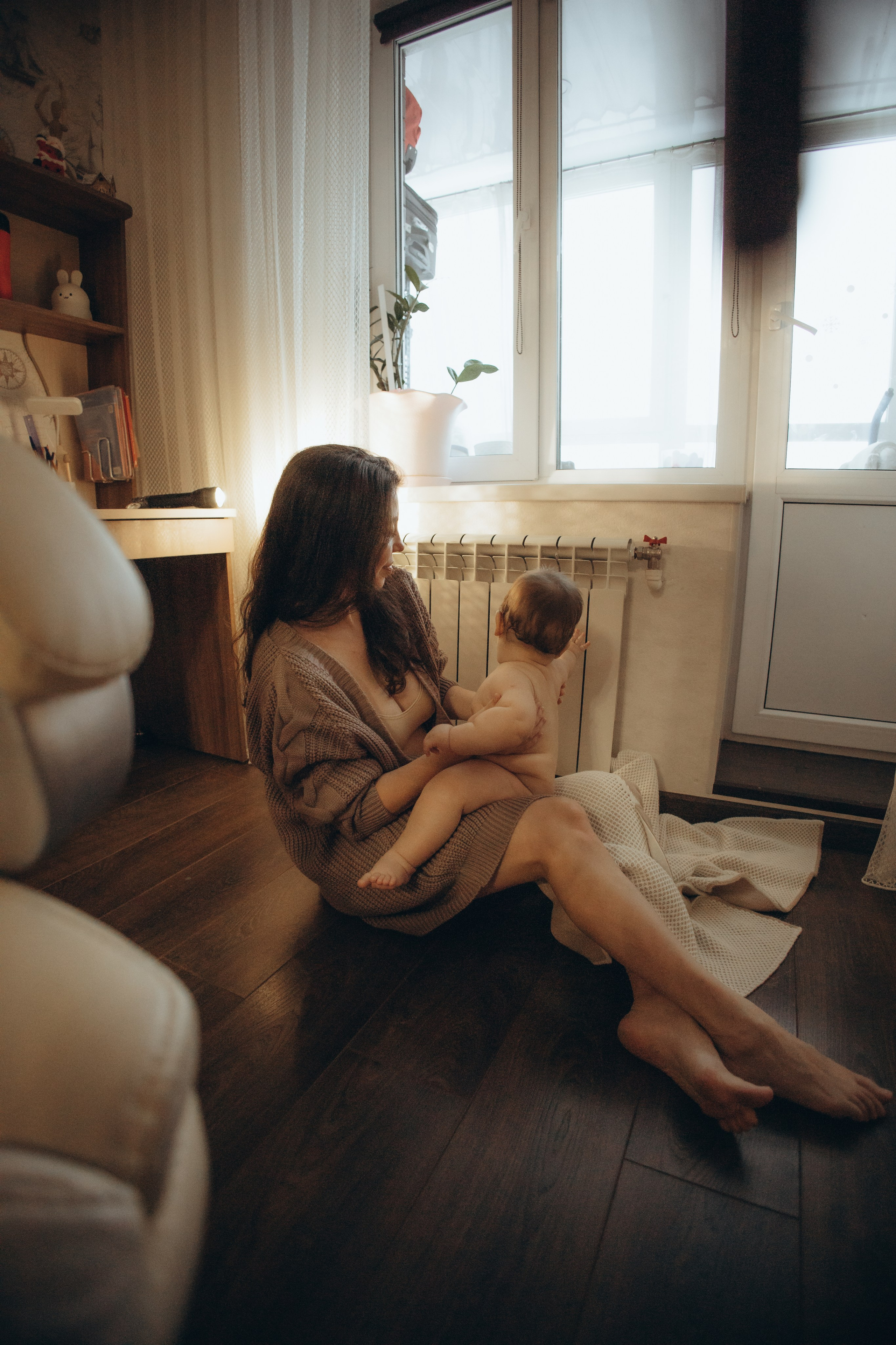 Будни мамы. Фотограф Новый Уренгой I Ньюборн I Фотограф материнства I ЯНАО