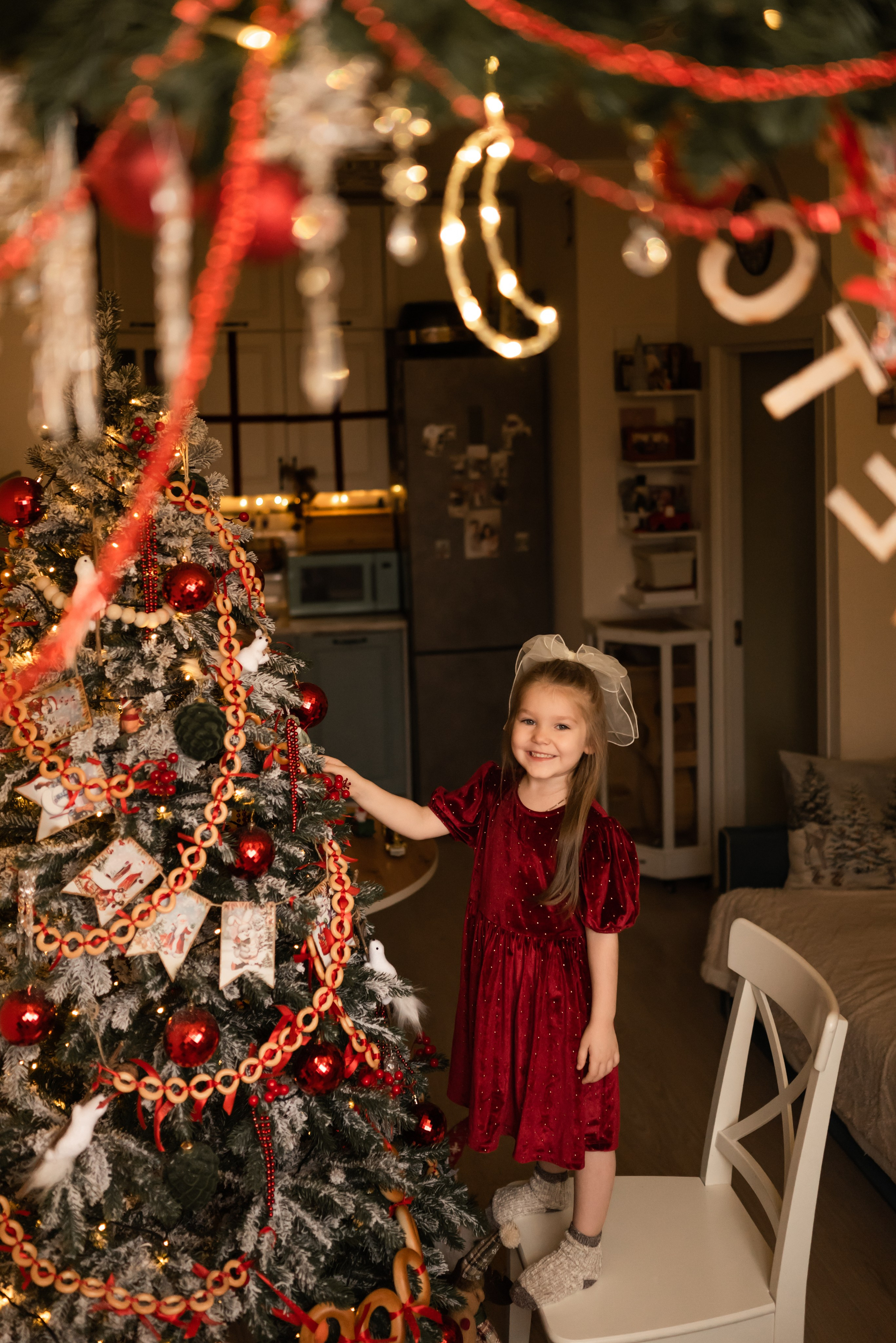 Новогодняя история Варвары. Фотограф Ксения Огородова портфолио