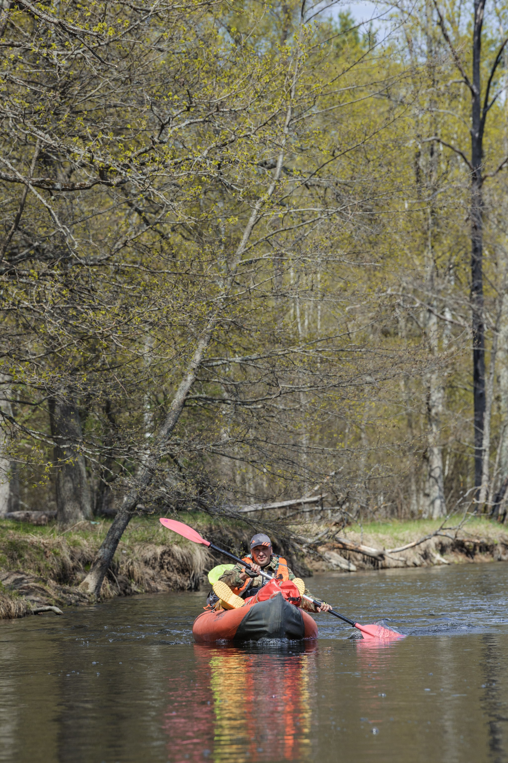 Водный поход 1-й кс по реке Случь. Репортажный фотограф Владимир Беляй