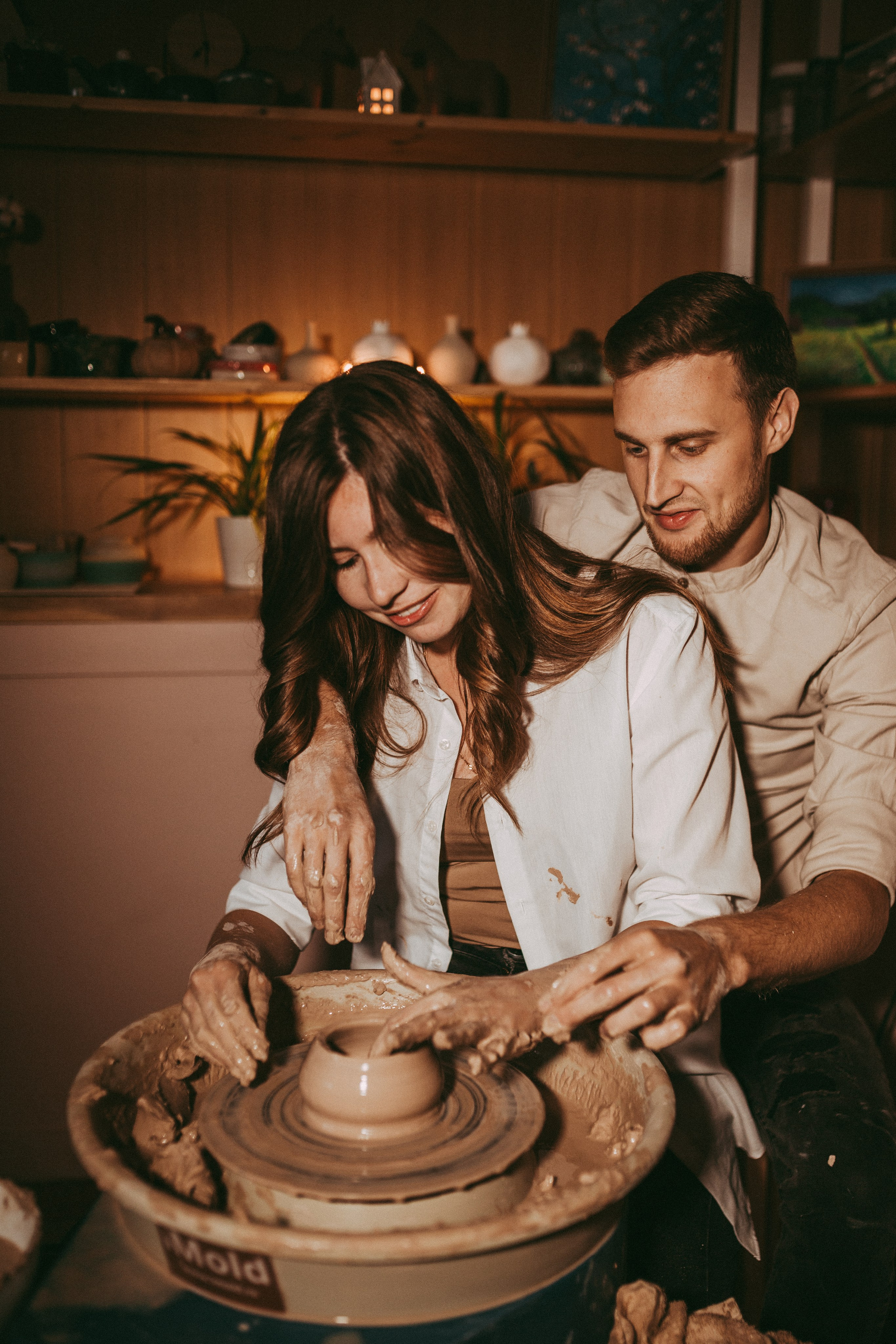 Лав стори в гончарной. Семейный и детский фотограф в Нижнем Новгороде Наумова Лидия