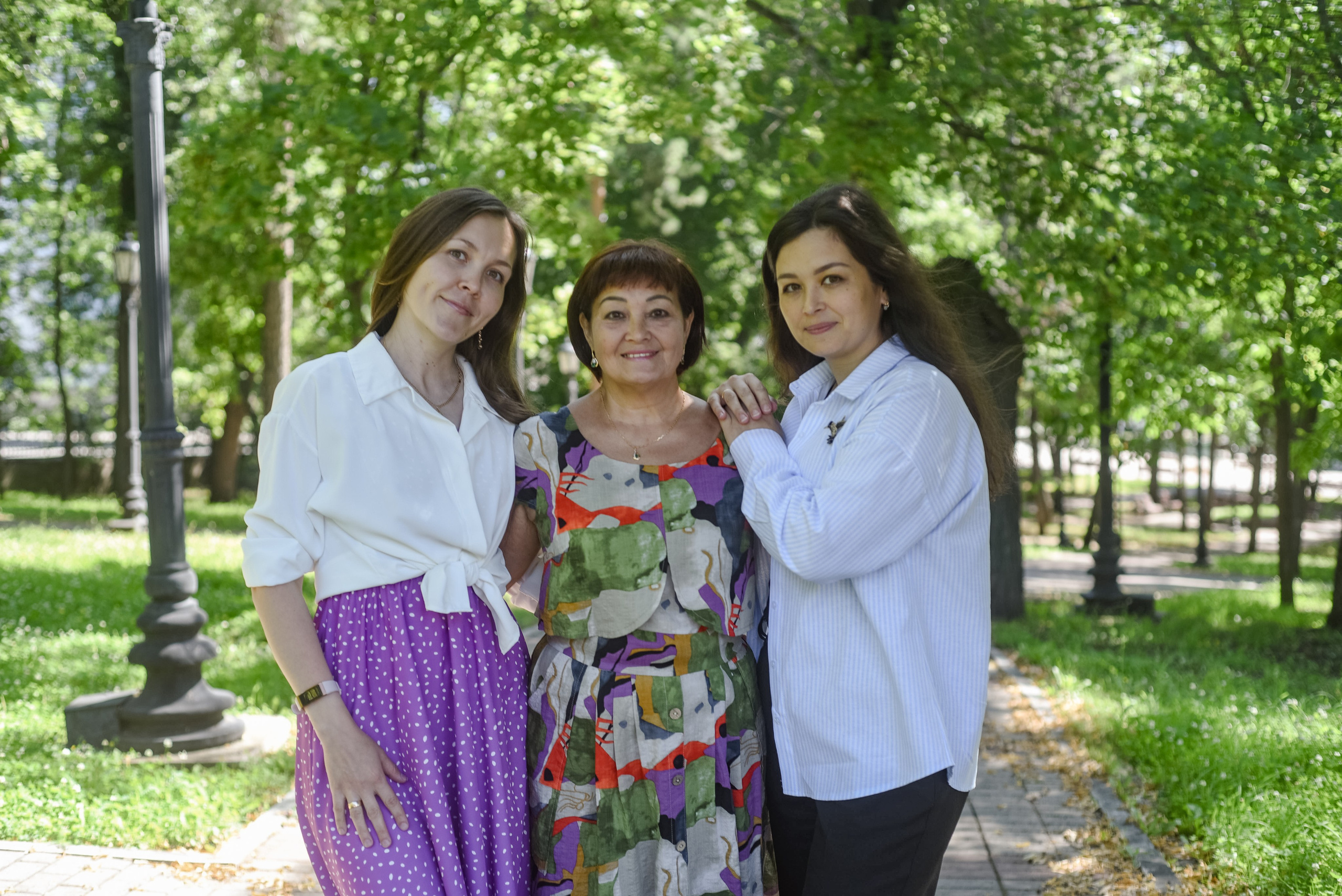 Семейная съемка в парке. Семейный и свадебный фотограф в г. Уфа Динара