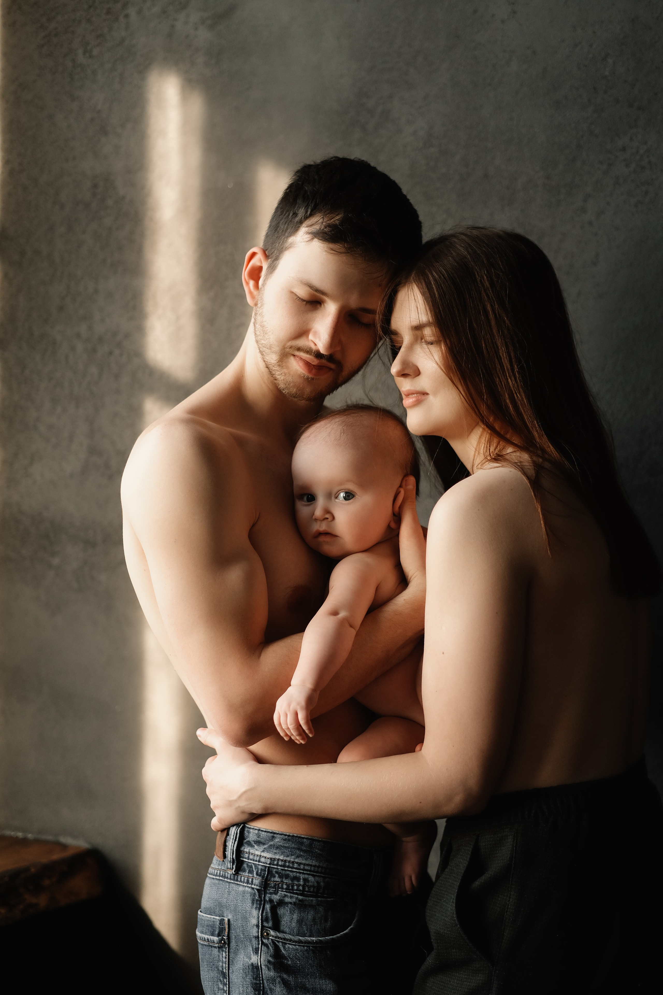 Катя, Никита и Егор. Фотограф беременности и Newborn в Екатеринбурге Марина Добровольская