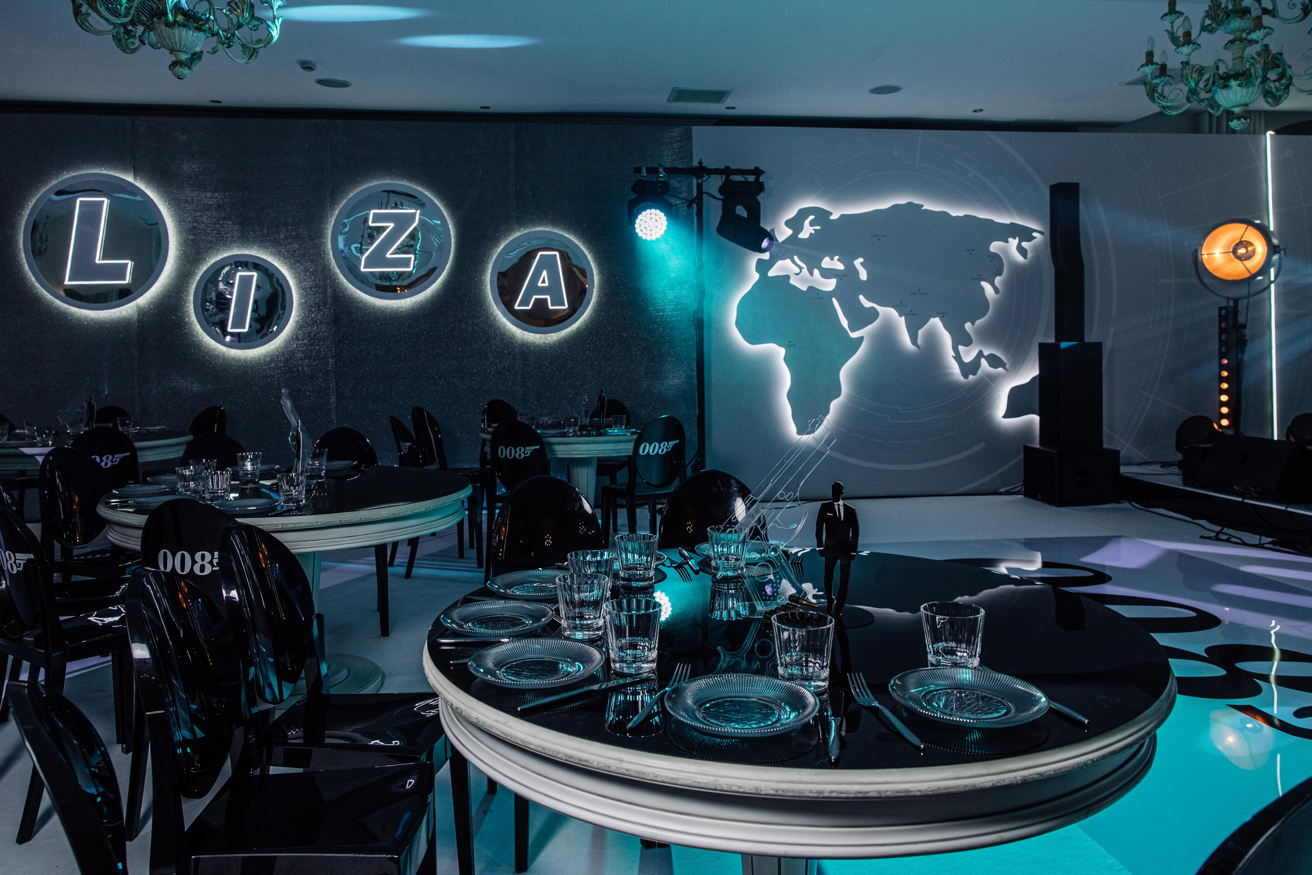 Оформление Дня рождения в стиле Агент 007. Репортажный фотограф Ольга Кочетова в Москве