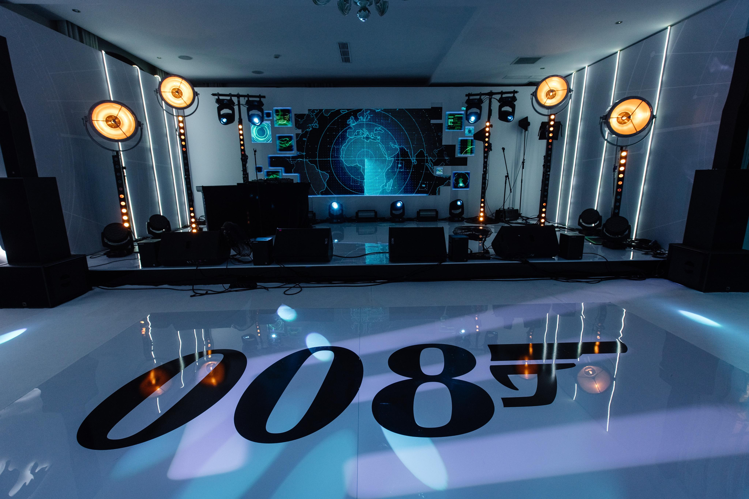 Оформление Дня рождения в стиле Агент 007. Репортажный фотограф Ольга Кочетова в Москве