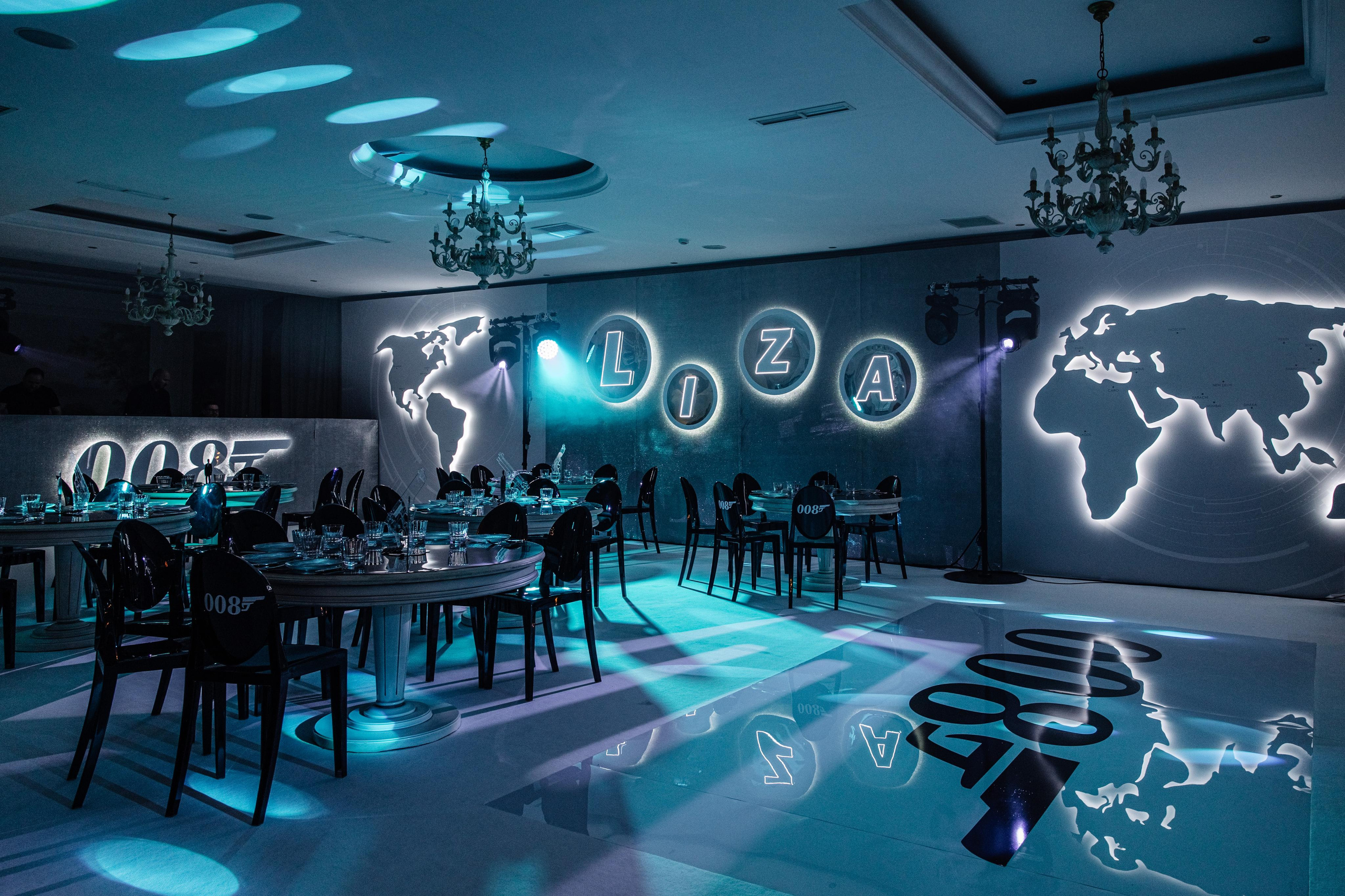 Оформление Дня рождения в стиле Агент 007. Репортажный фотограф Ольга Кочетова в Москве