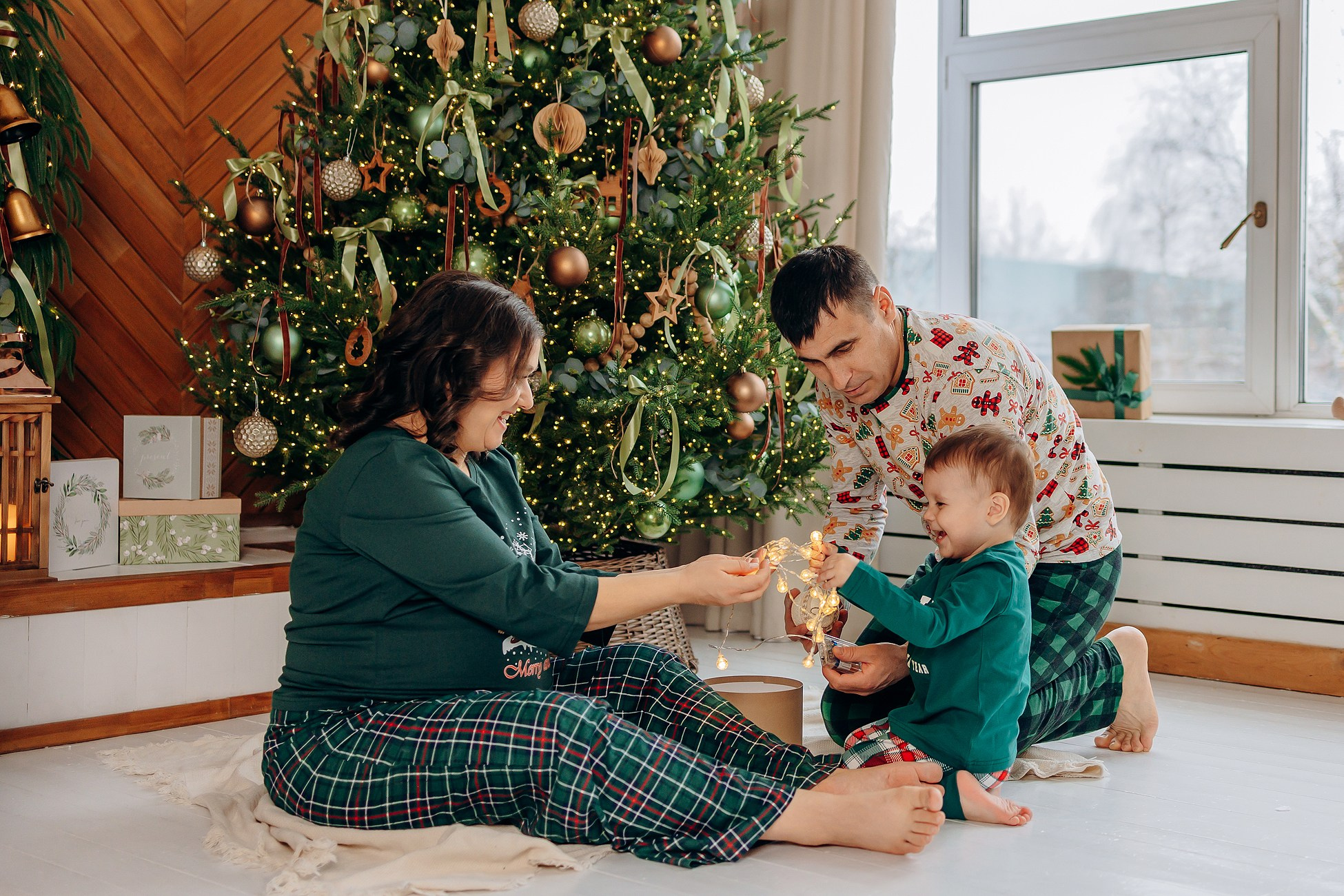 Подарок на Новый год. Семейный фотограф в Пензе Мария Левина