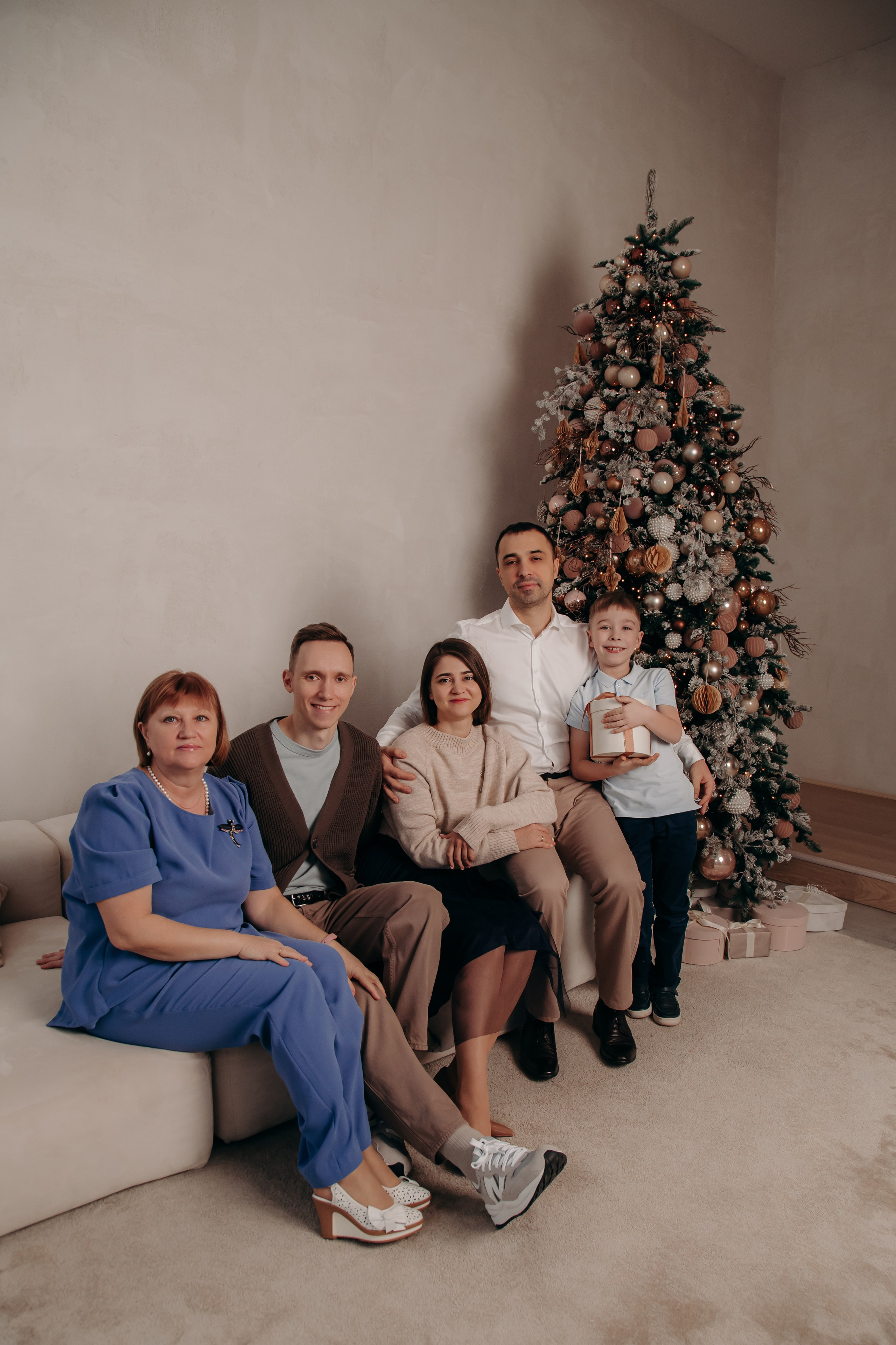 Большая новогодняя съемка в студии. Фотограф вашей улыбки. Москва