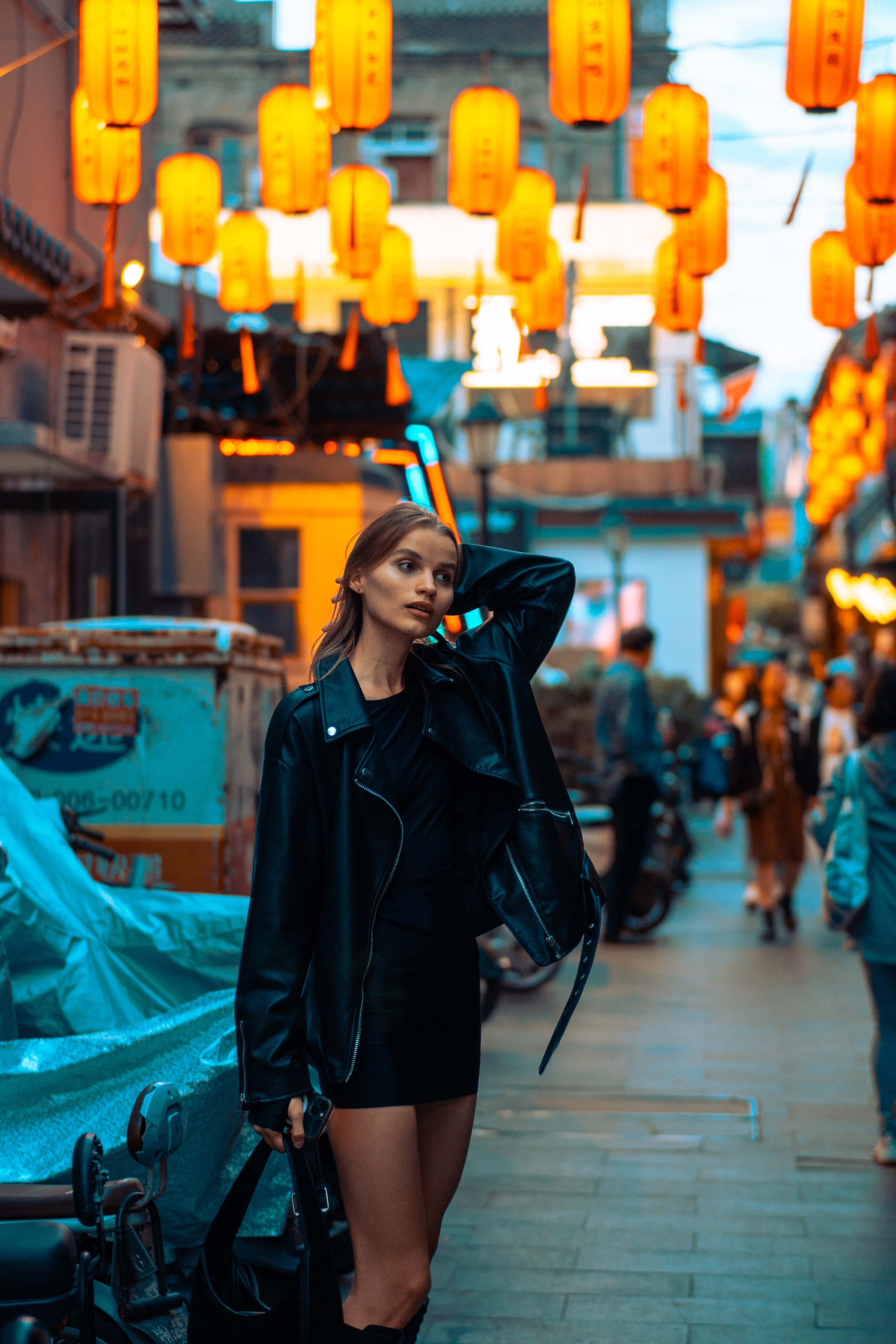 Photoshoot on Qianmen Street, Beijing