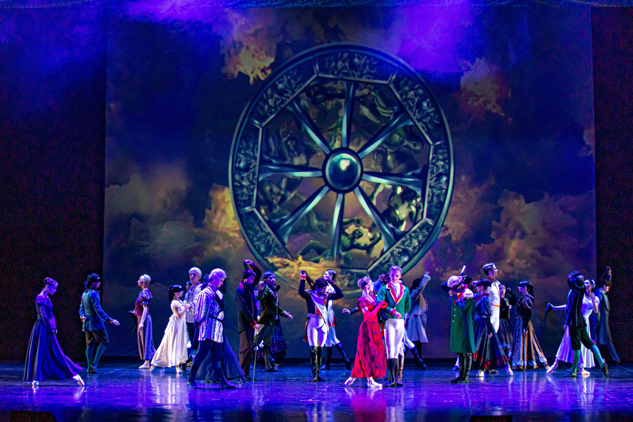 Война и Мир балет Марийского театра оперы и балета на сцене Зимнего театра г. Сочи премьера. Фотограф в Сочи Юрий Шептаев