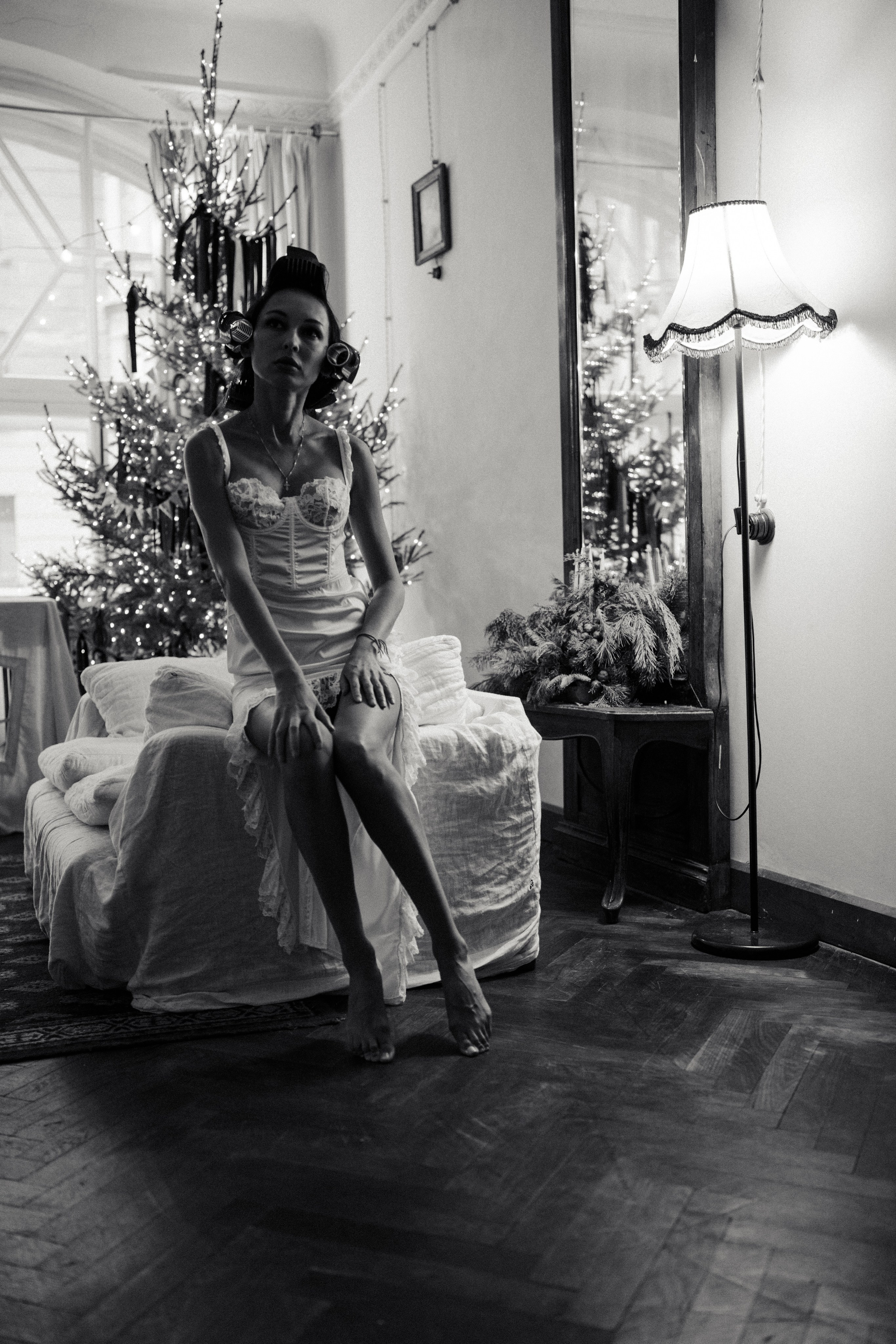 ФОТОСЕСИИЯ К НОВОМУ ГОДУ В АТМОСФЕРНОЙ СТУДИИВ ЦЕНТРЕ ПИТЕРАИ ВИНТАЖНЫЙ ОБРАЗ. Профессиональный фотограф, Санкт-Петербург — Виктория Богомолова